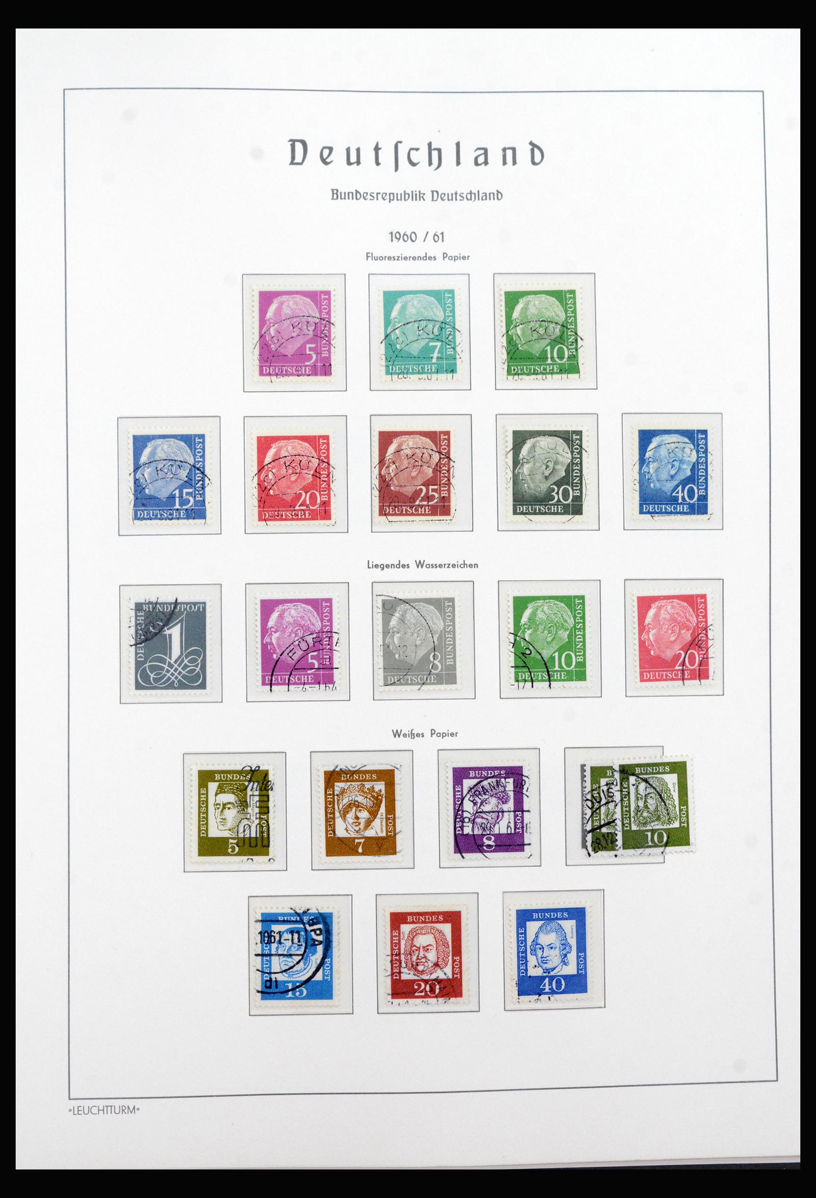 39981 0019 - Stamp collection 39981 Bund complete 1949-2020!