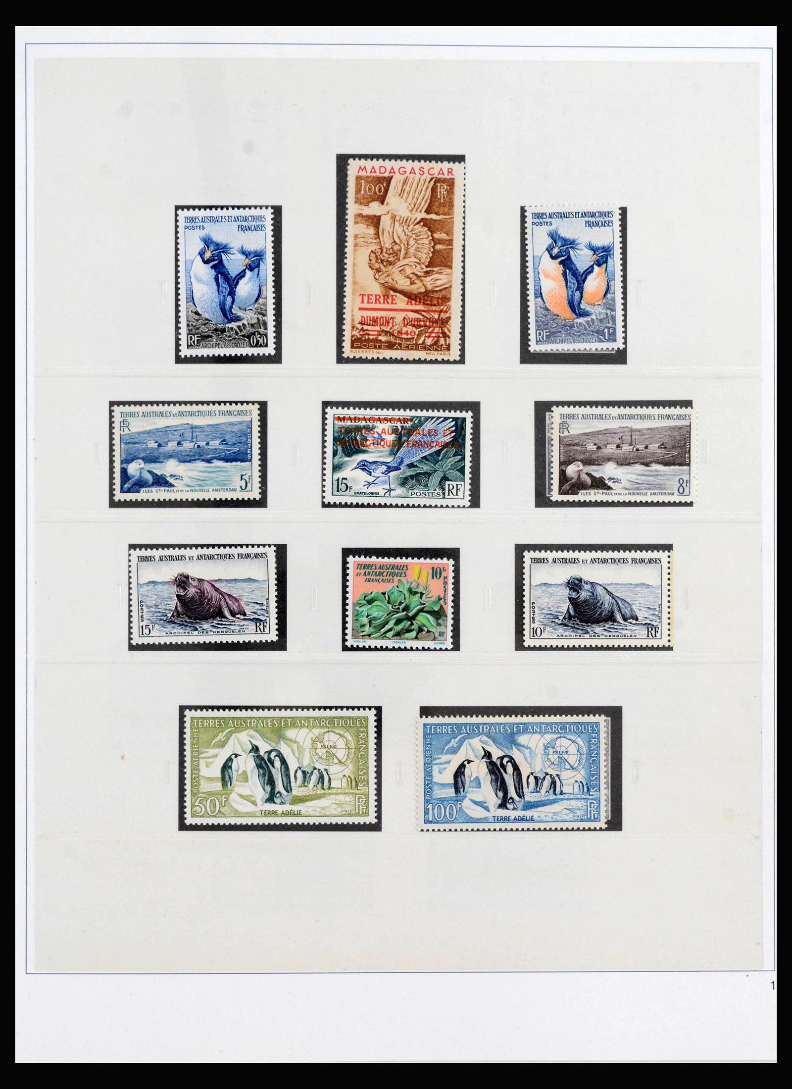 39991 0001 - Stamp collection 39991 TAAF complete 1948-2002.