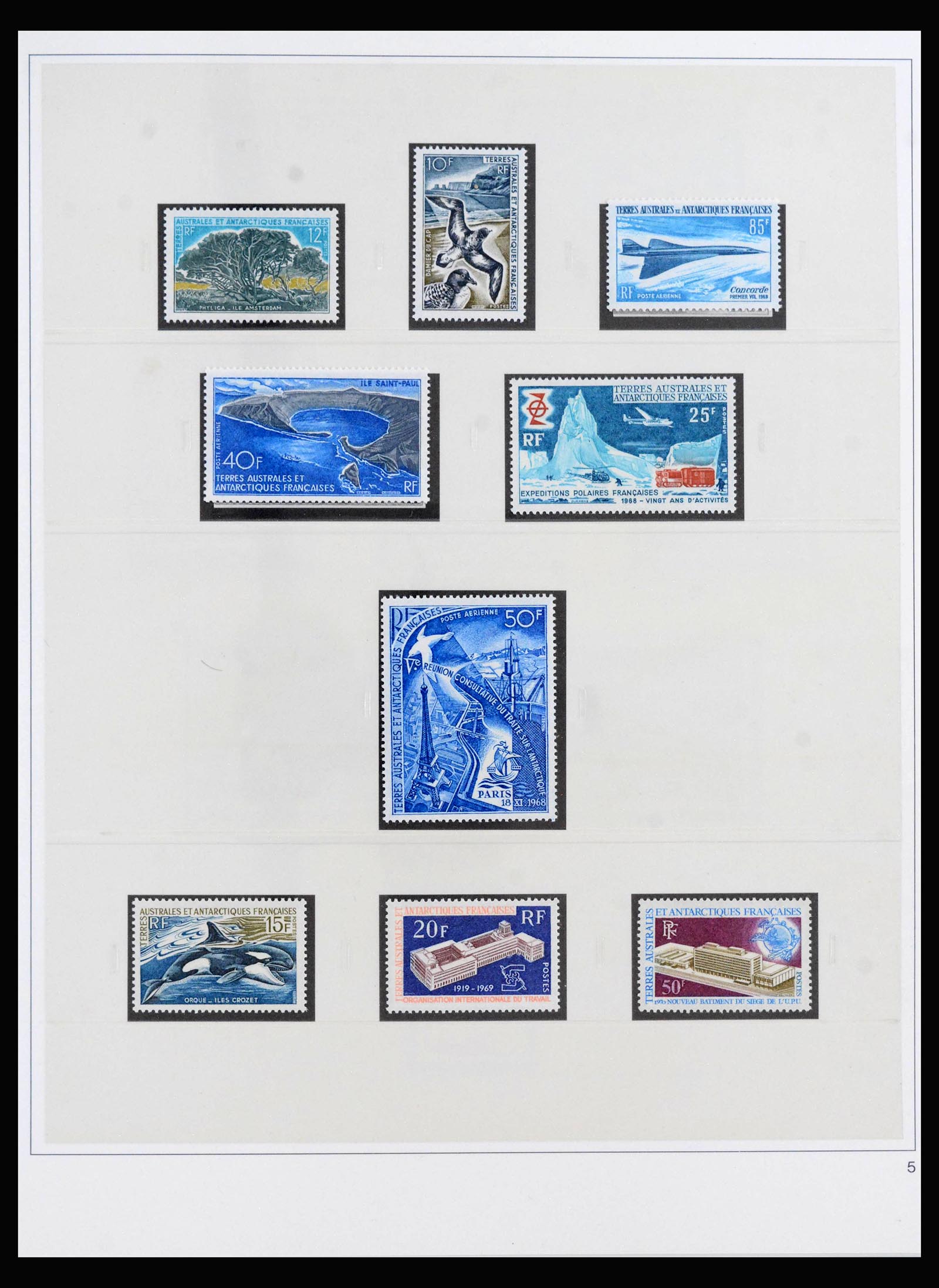 39991 0005 - Stamp collection 39991 TAAF complete 1948-2002.