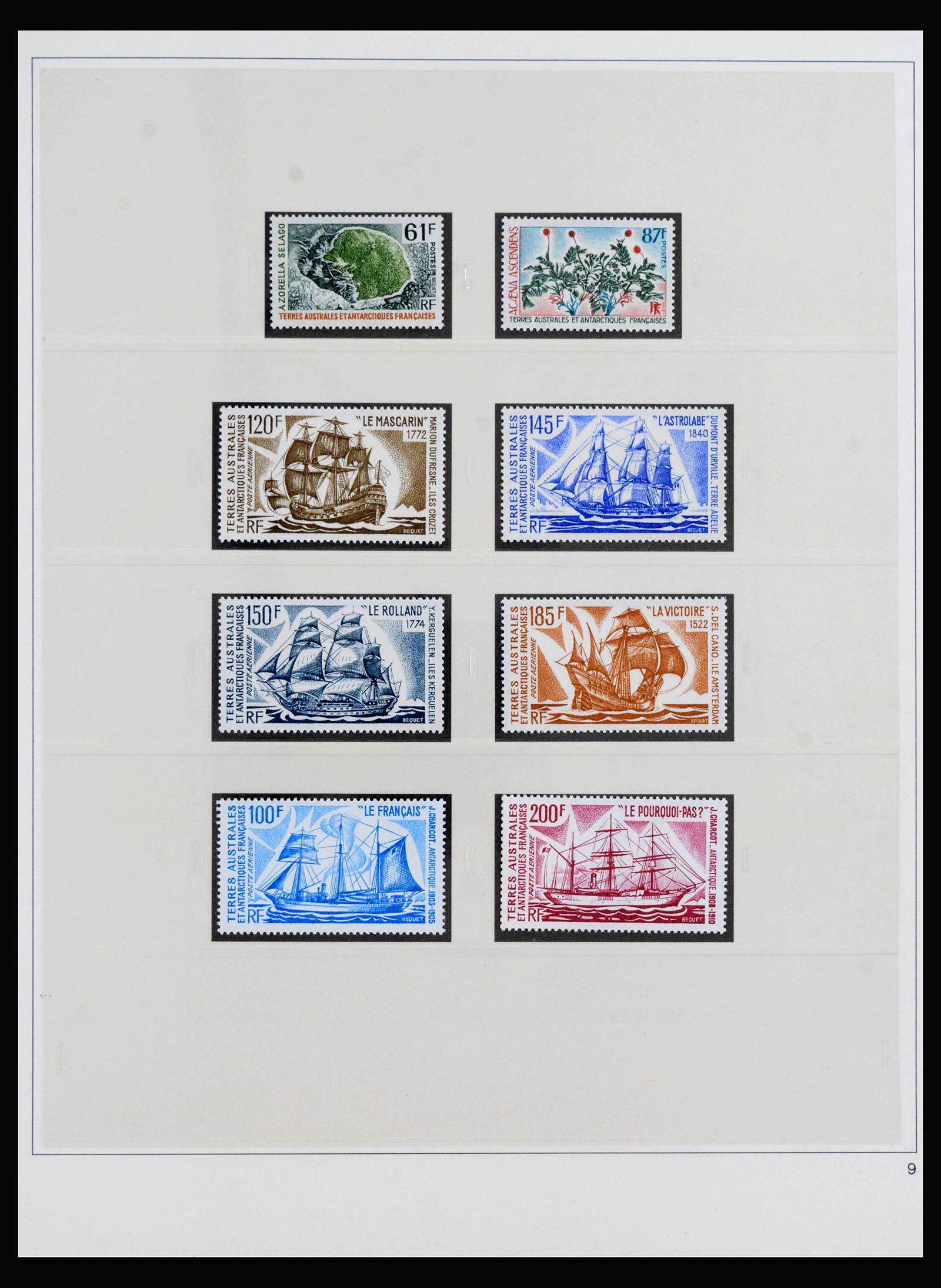 39991 0009 - Stamp collection 39991 TAAF complete 1948-2002.