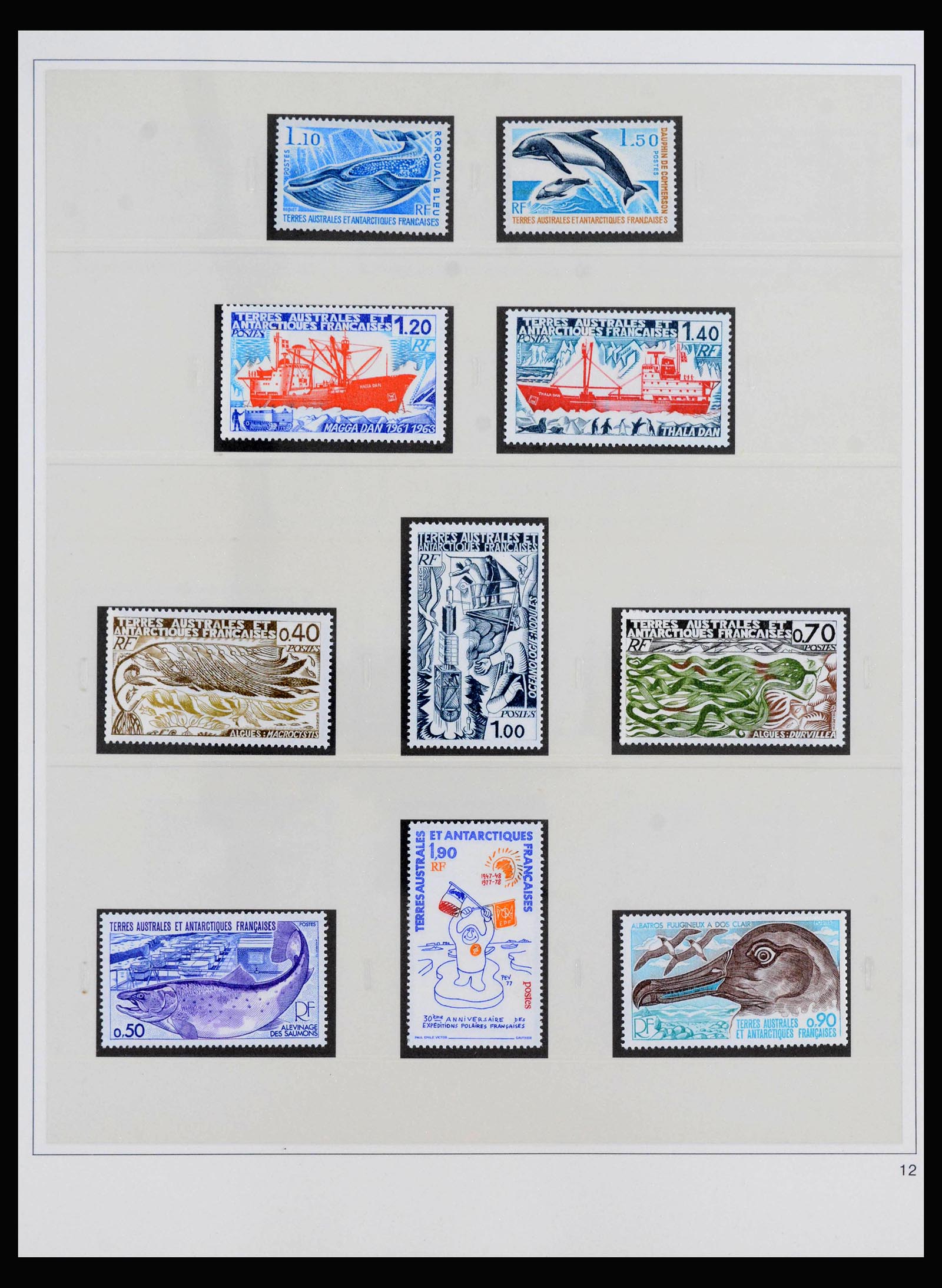 39991 0012 - Stamp collection 39991 TAAF complete 1948-2002.