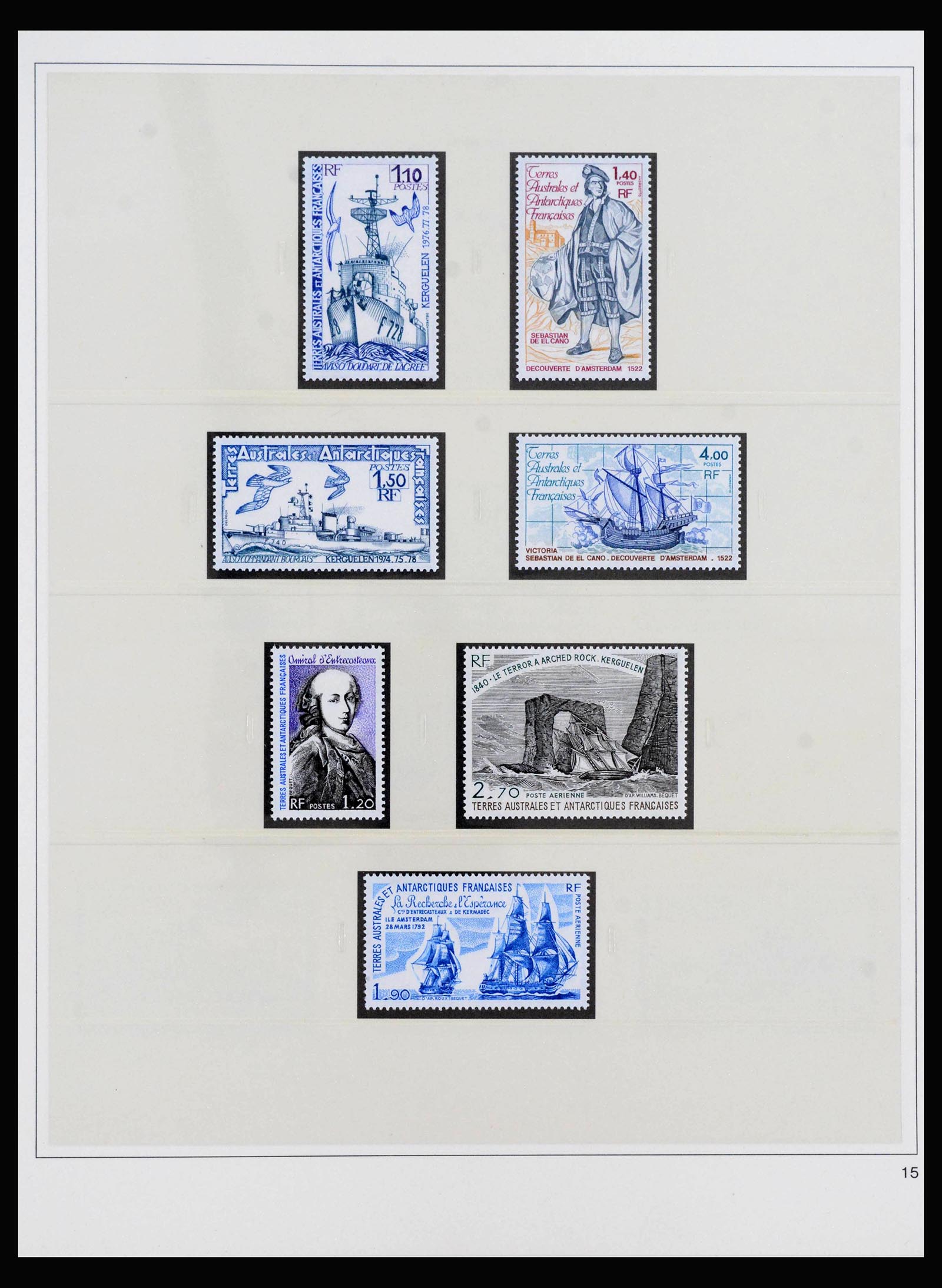 39991 0016 - Stamp collection 39991 TAAF complete 1948-2002.