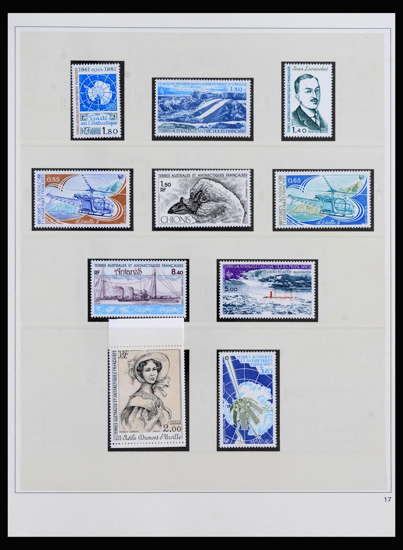 39991 0018 - Stamp collection 39991 TAAF complete 1948-2002.