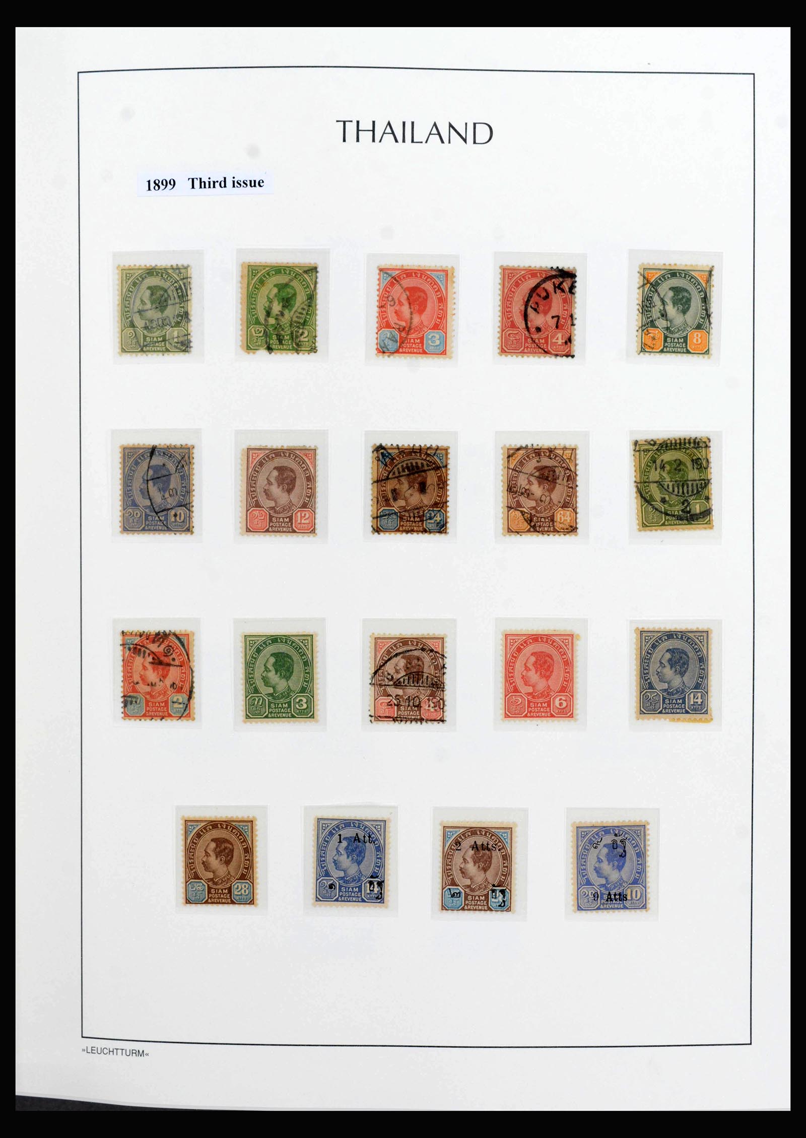 39995 0005 - Stamp collection 39995 Thailand supercollection 1883-2017.