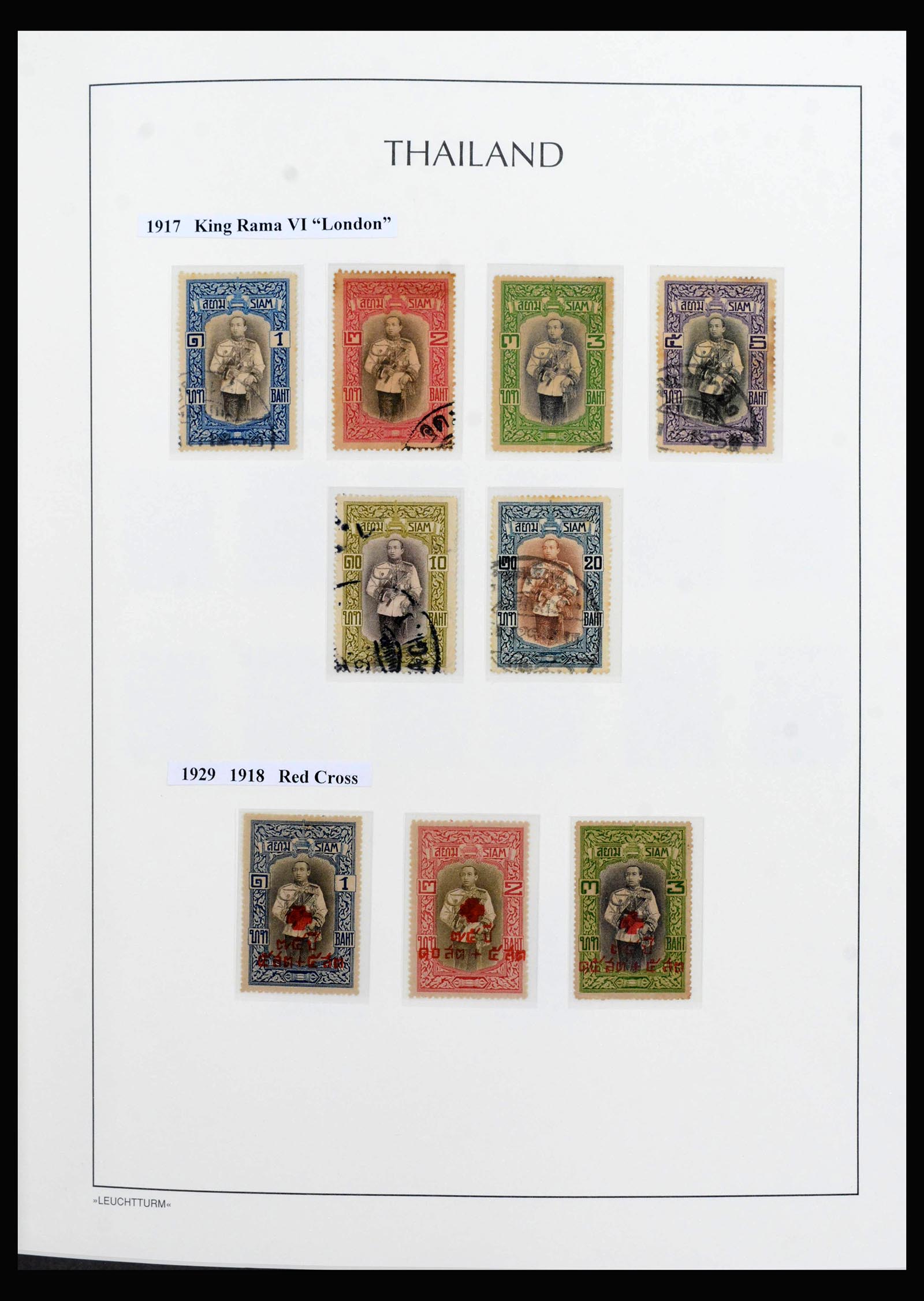 39995 0012 - Stamp collection 39995 Thailand supercollection 1883-2017.