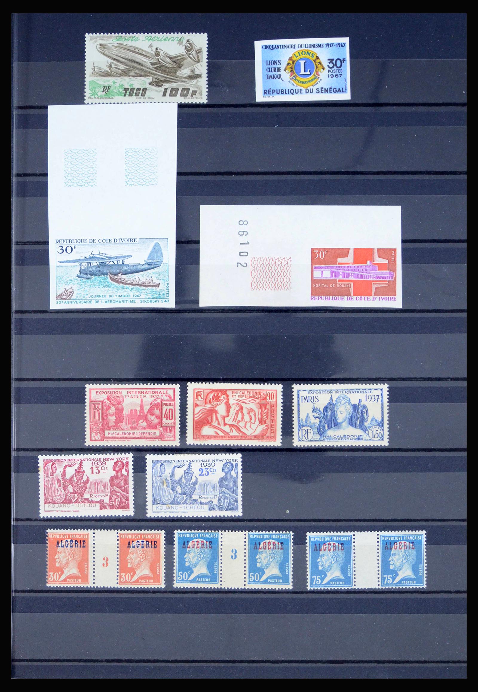 40006 0003 - Stamp collection 40006 France and colonies 1853-1970.