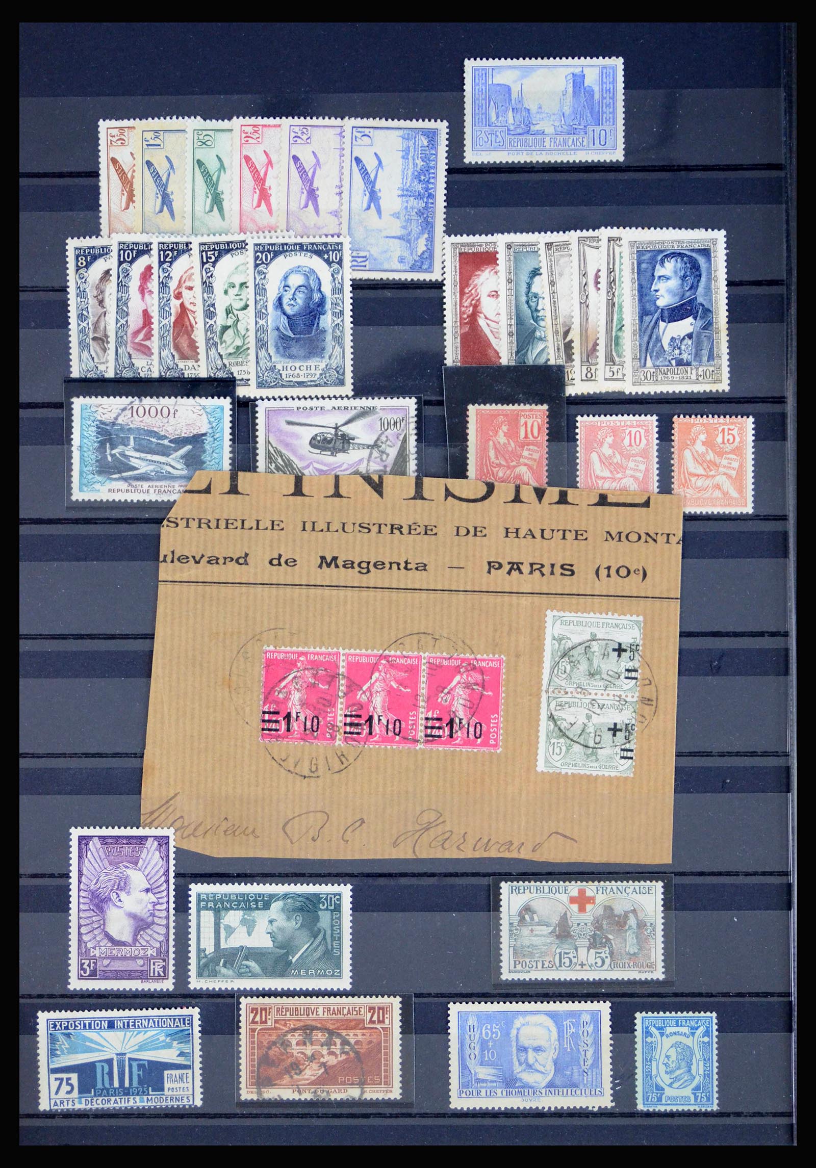 40006 0004 - Stamp collection 40006 France and colonies 1853-1970.