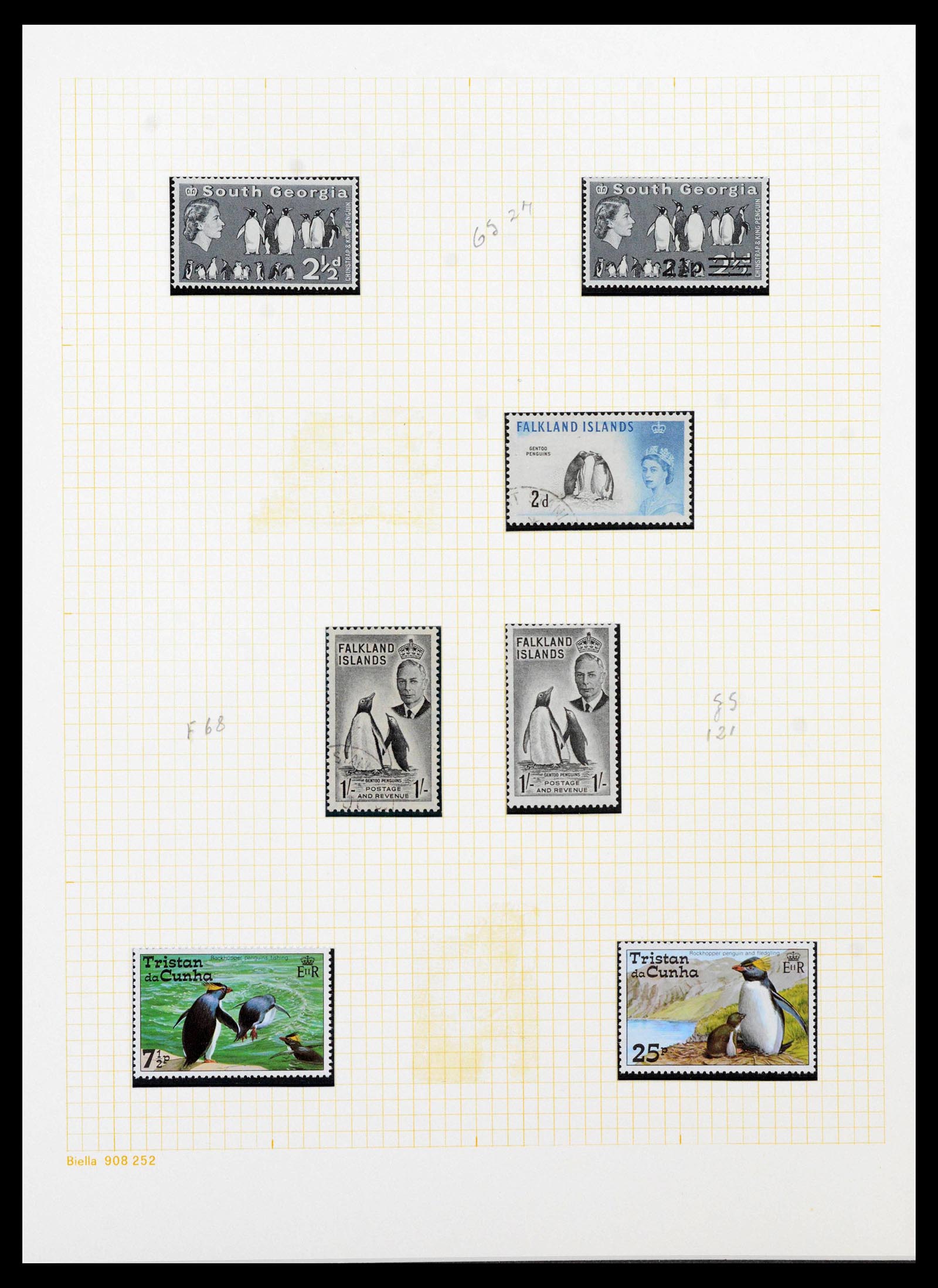 40018 0011 - Stamp collection 40018 Antarctica 1940-1990.