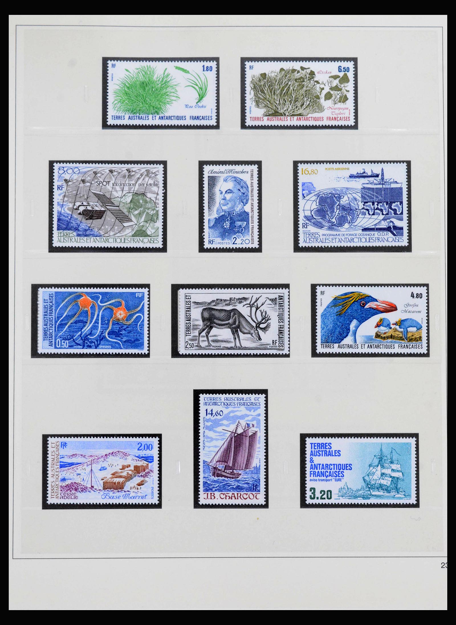 40034 0009 - Stamp collection 40034 French colonies 1958-2002.