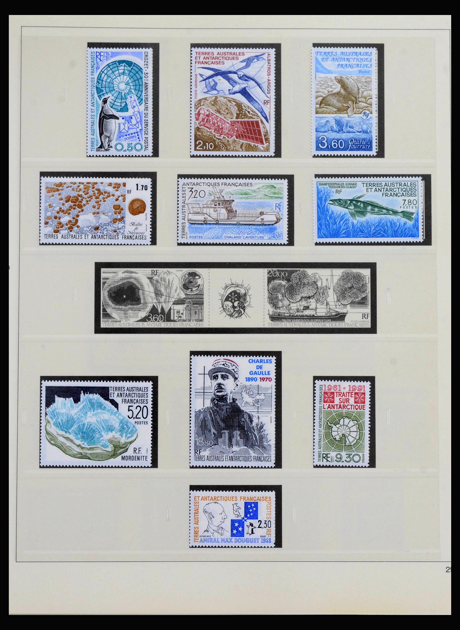 40034 0014 - Stamp collection 40034 French colonies 1958-2002.