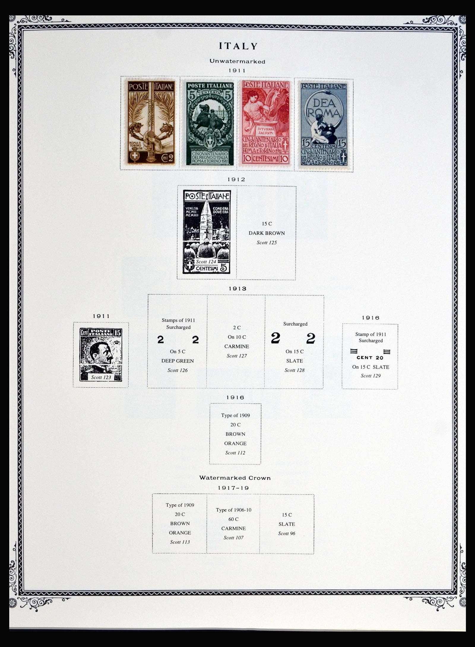 40037 0003 - Stamp collection 40037 Italy and colonies 1893-1984.