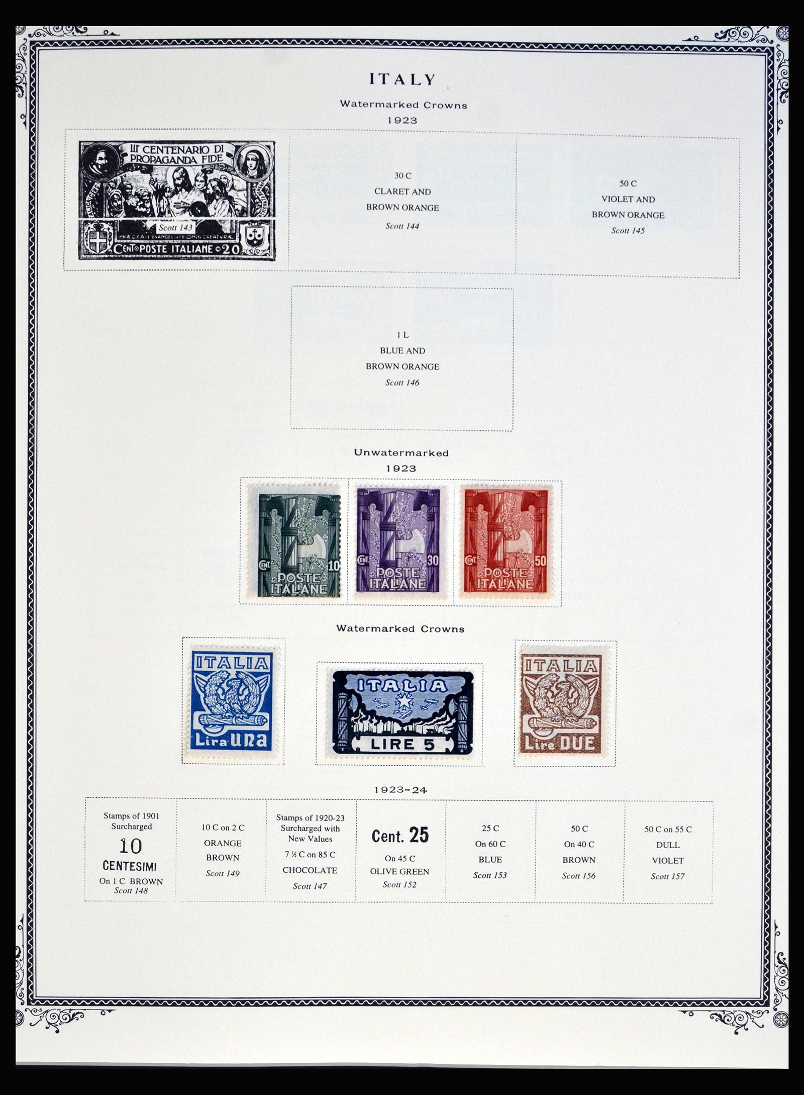 40037 0004 - Stamp collection 40037 Italy and colonies 1893-1984.