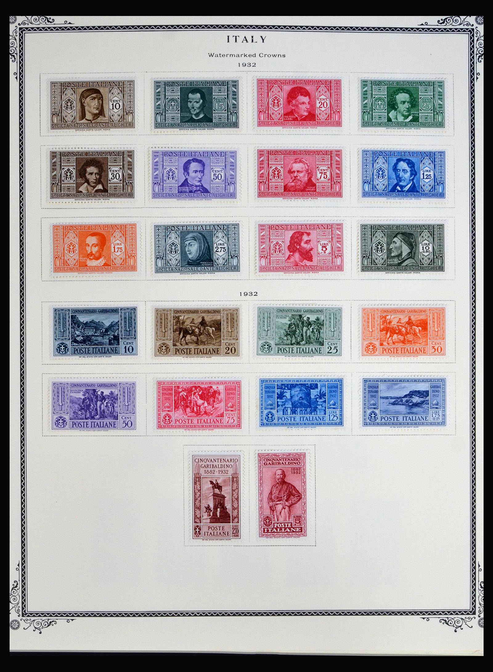 40037 0010 - Stamp collection 40037 Italy and colonies 1893-1984.