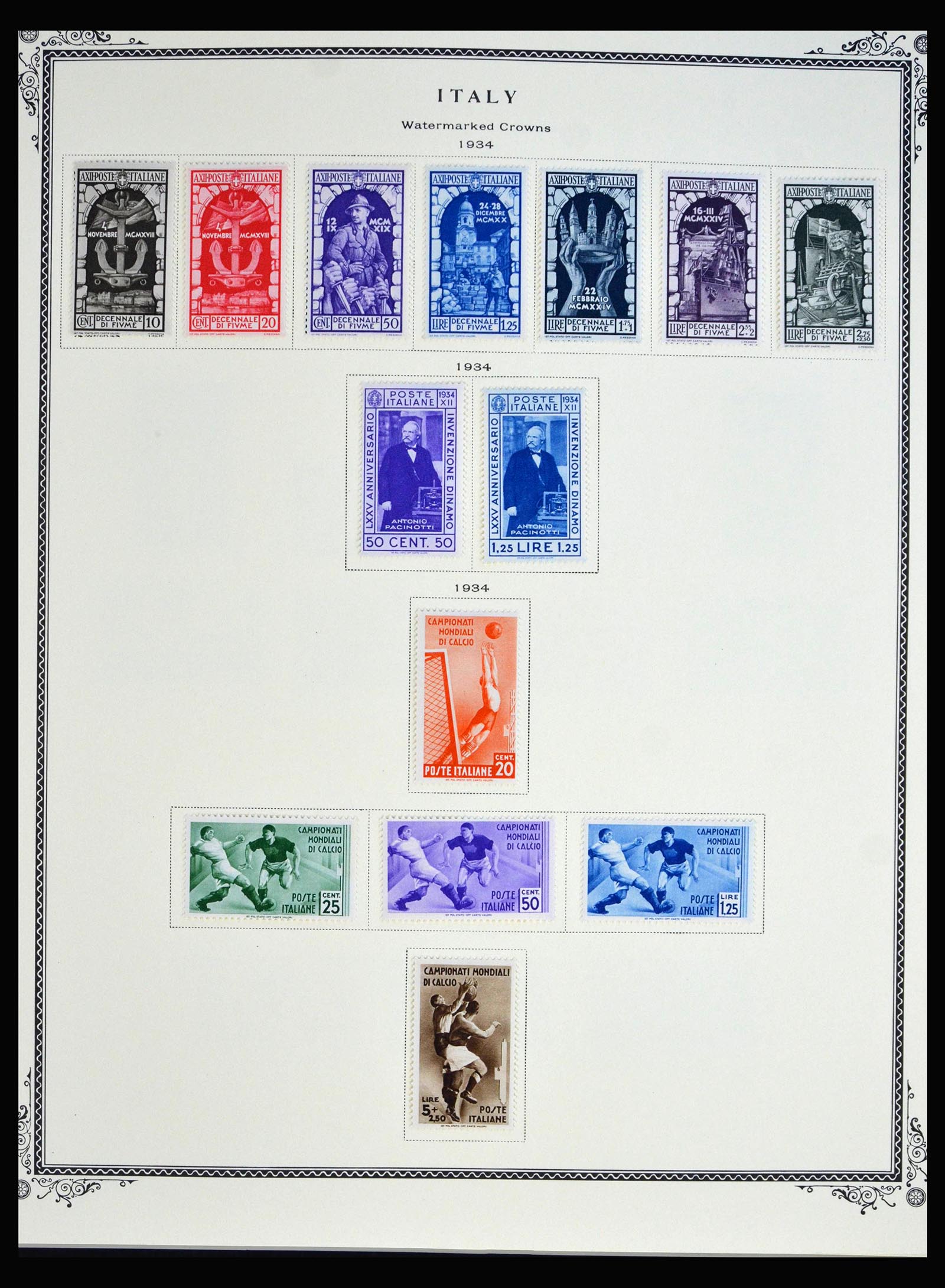 40037 0012 - Stamp collection 40037 Italy and colonies 1893-1984.