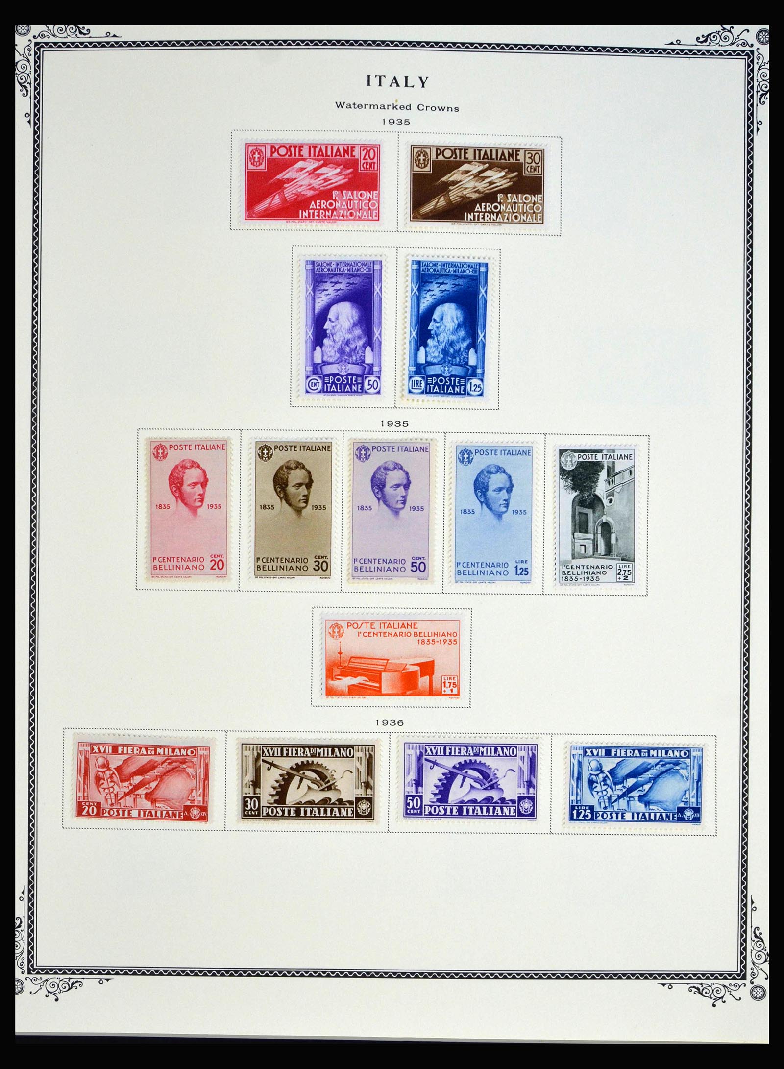 40037 0014 - Stamp collection 40037 Italy and colonies 1893-1984.