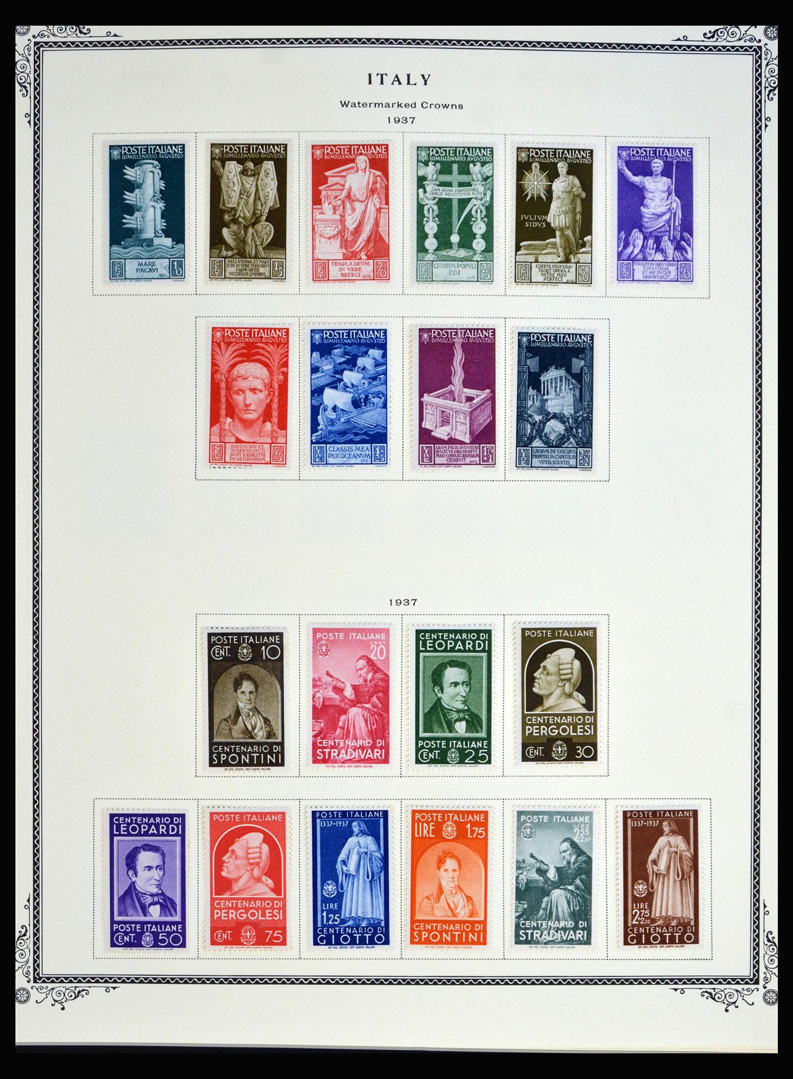 40037 0016 - Stamp collection 40037 Italy and colonies 1893-1984.