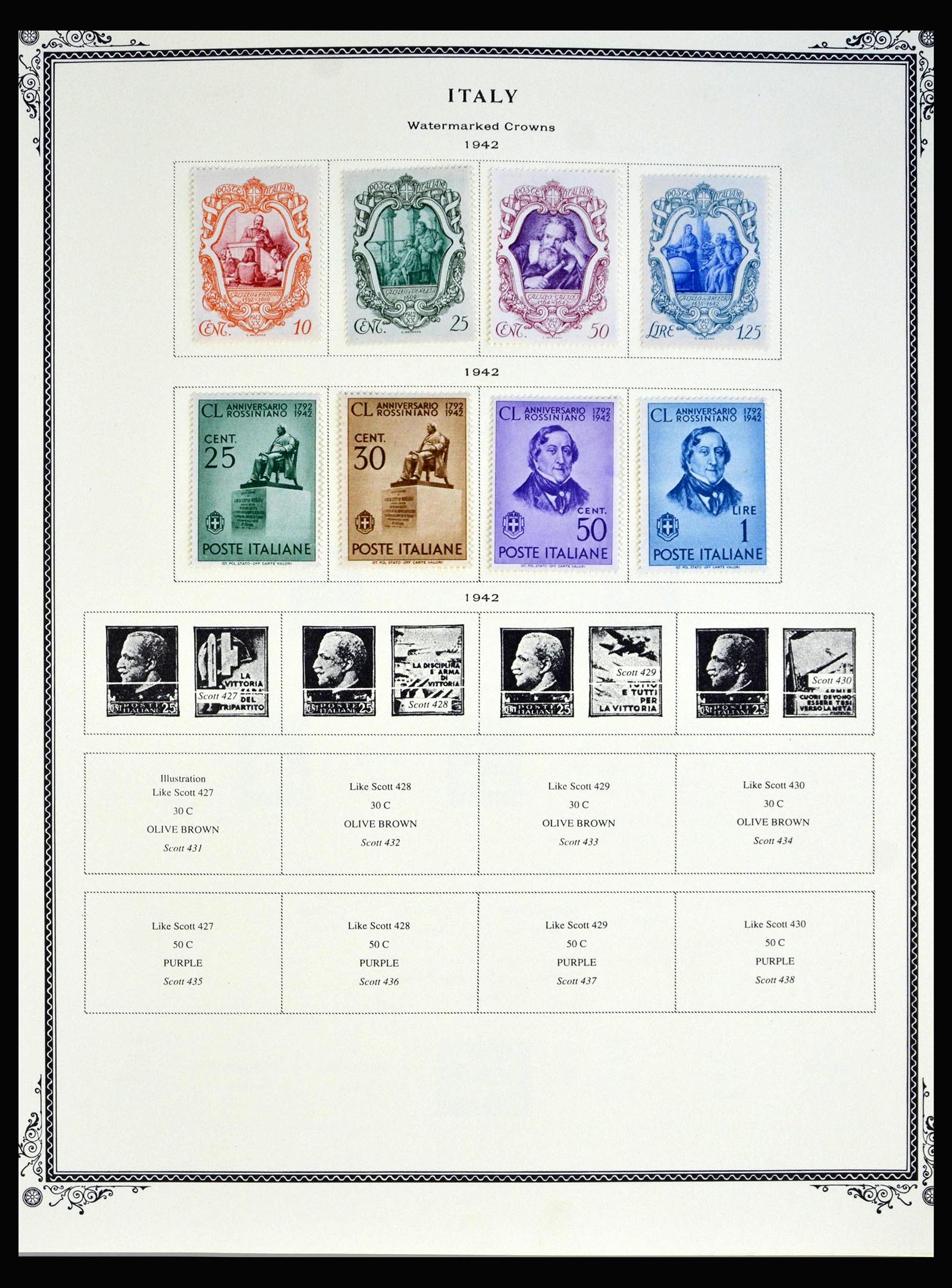 40037 0018 - Stamp collection 40037 Italy and colonies 1893-1984.