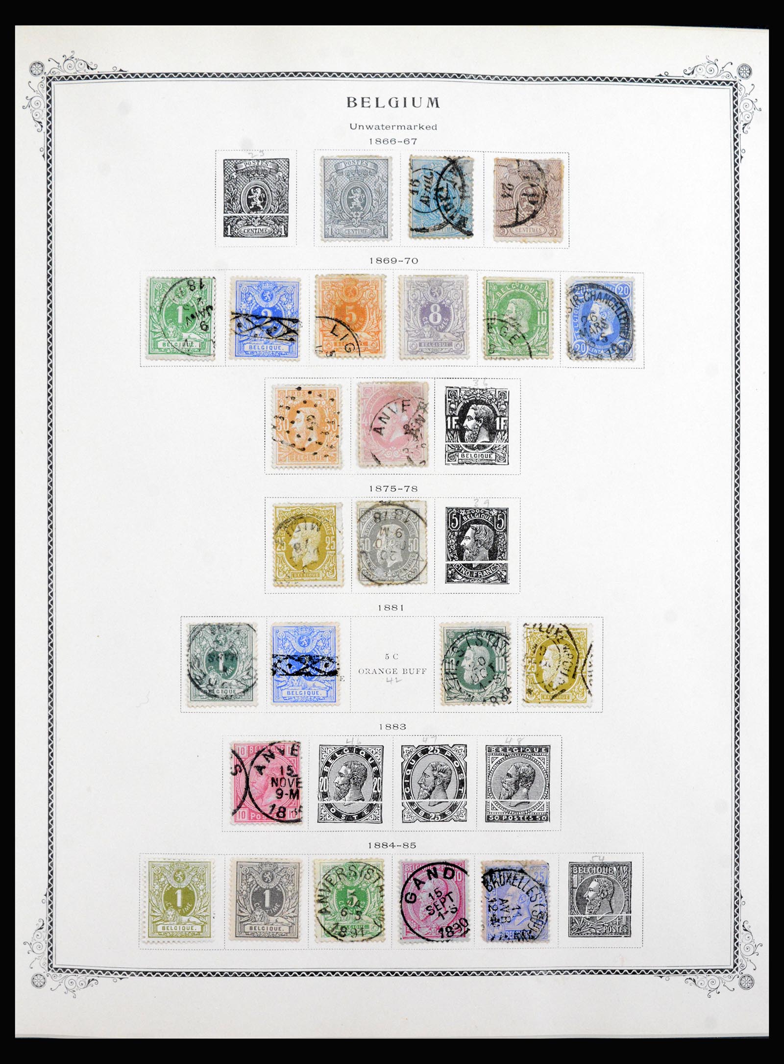 40038 0002 - Stamp collection 40038 Benelux 1849-1970.