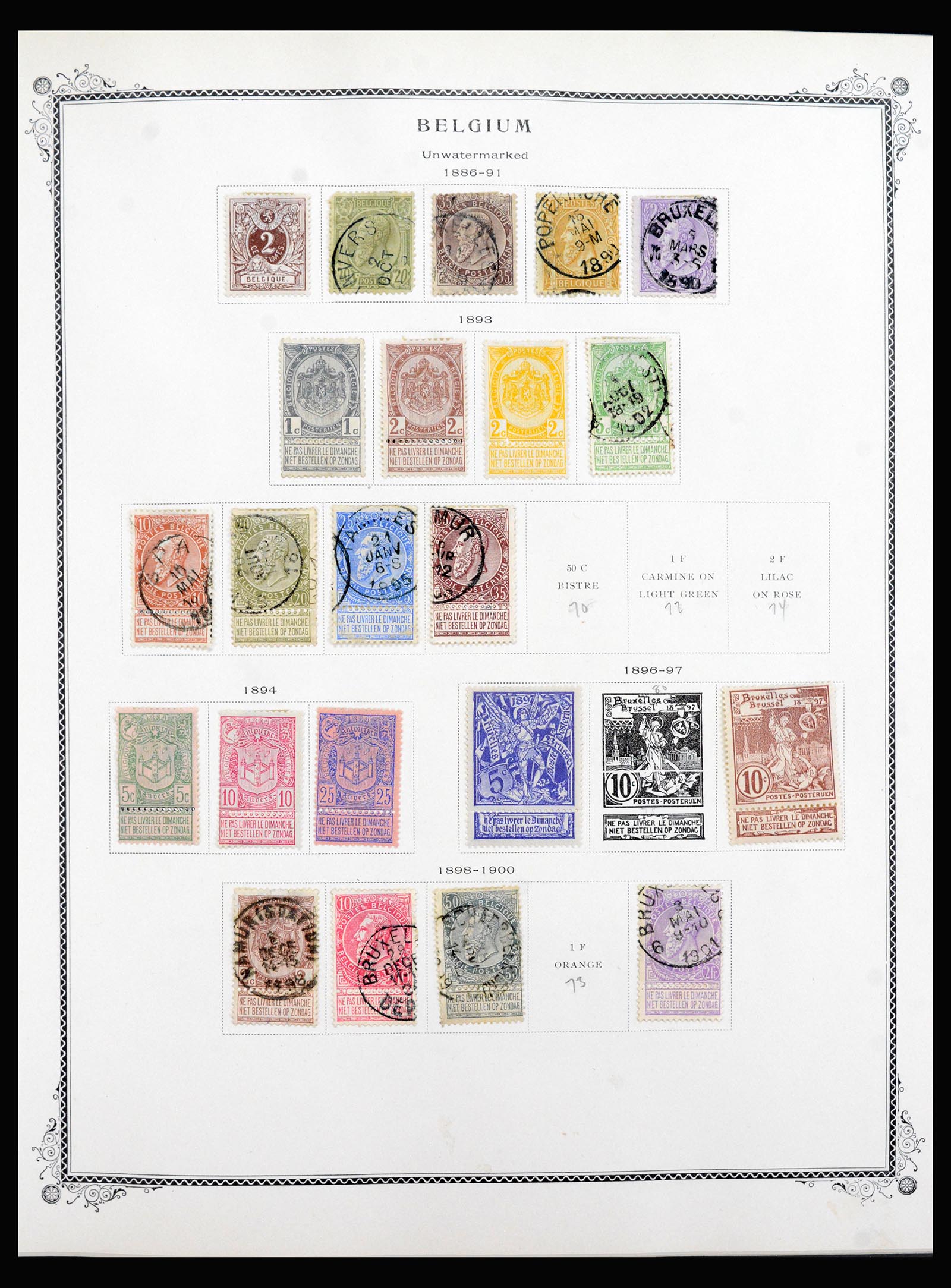 40038 0003 - Stamp collection 40038 Benelux 1849-1970.