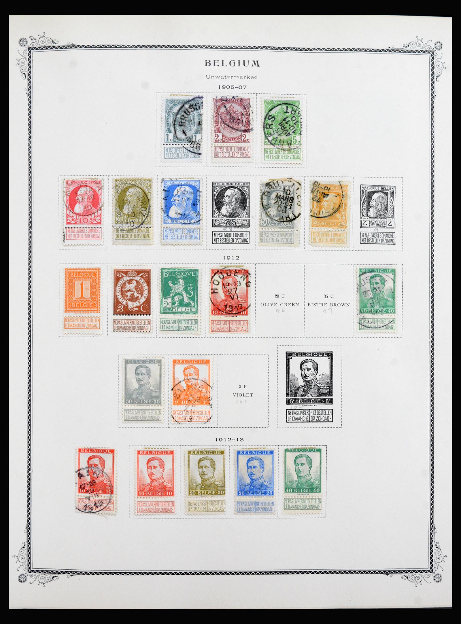 40038 0004 - Stamp collection 40038 Benelux 1849-1970.