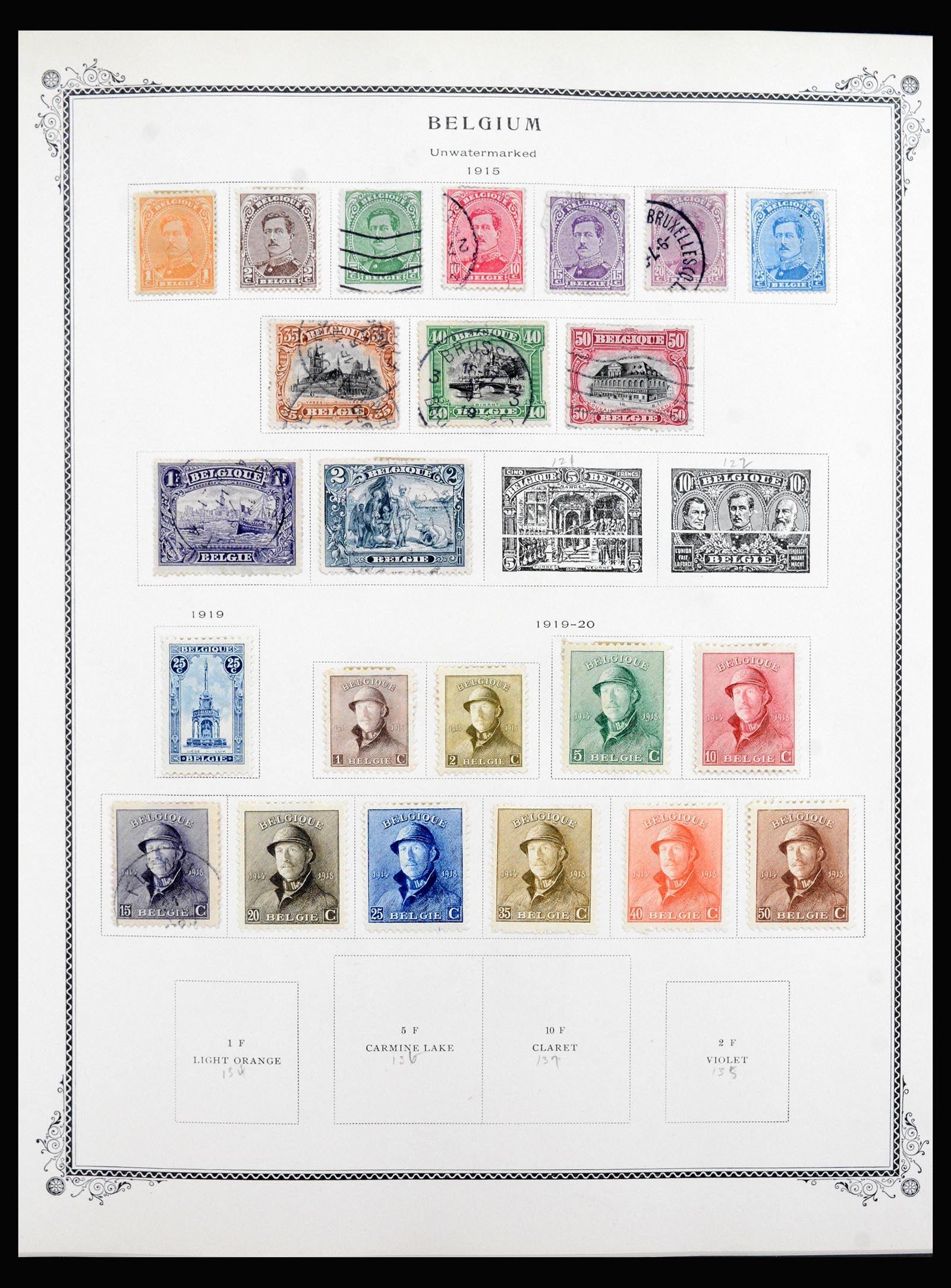 40038 0005 - Stamp collection 40038 Benelux 1849-1970.