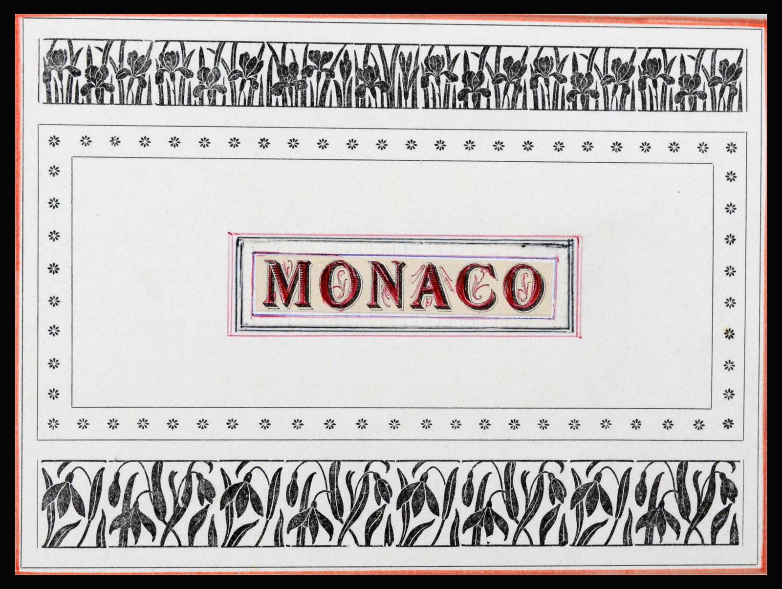 40040 0001 - Stamp collection 40040 Monaco 1885-1992.