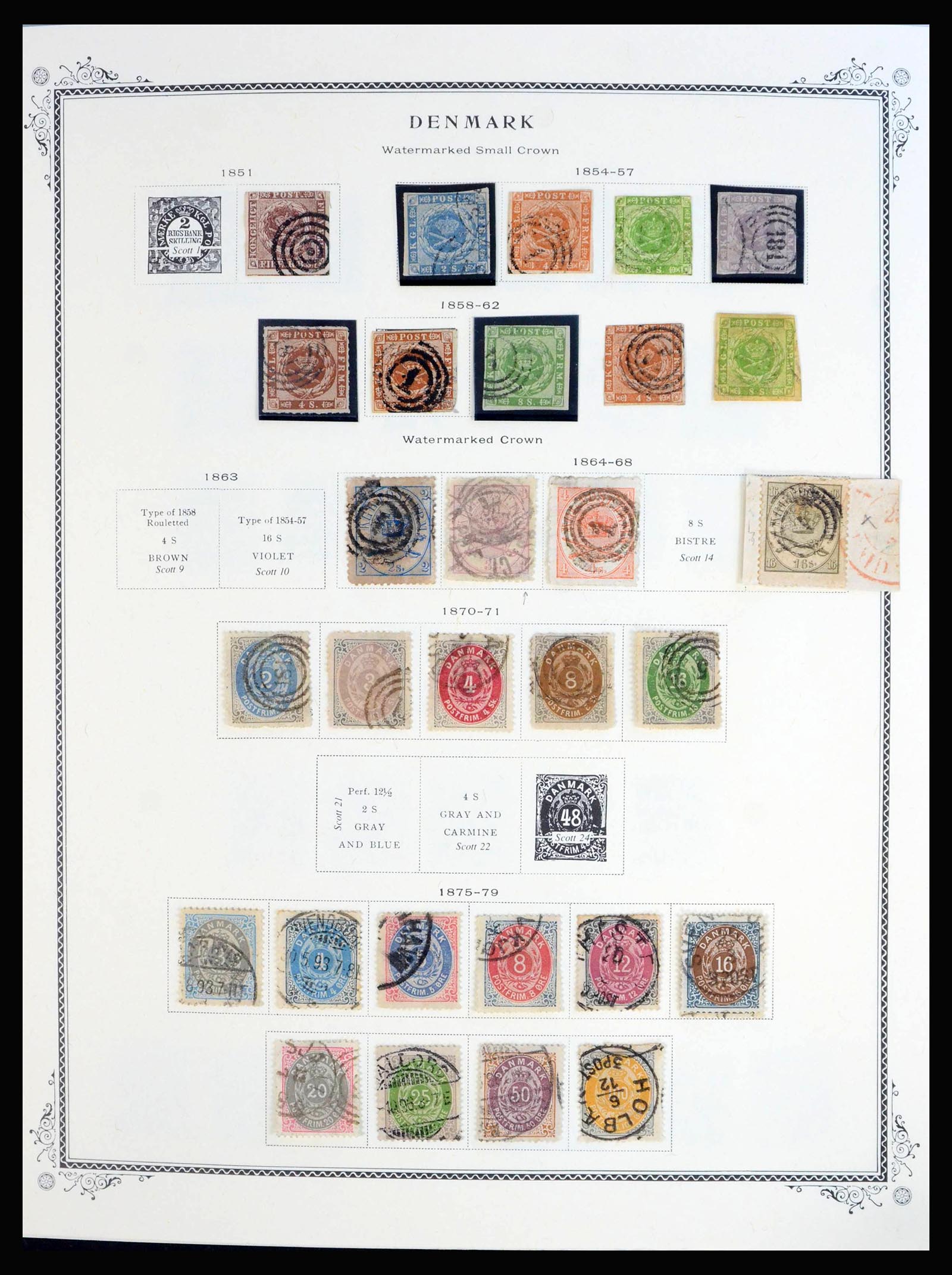 40043 0002 - Stamp collection 40043 Scandinavia 1851-2009.