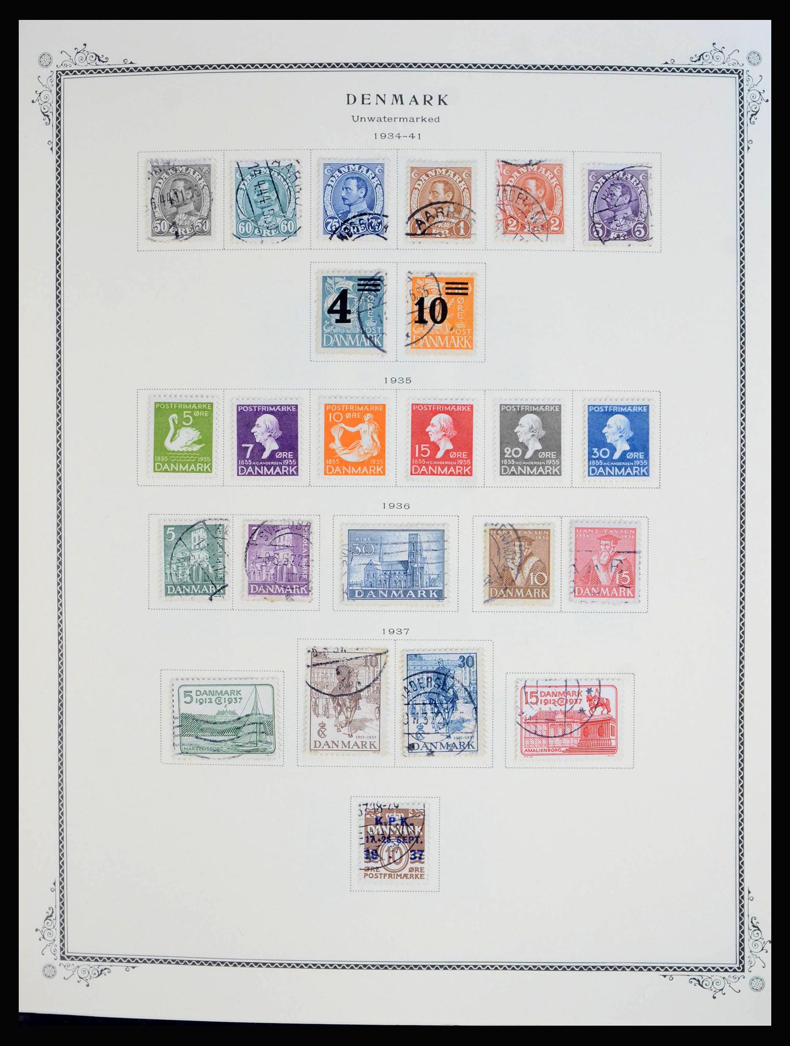 40043 0009 - Stamp collection 40043 Scandinavia 1851-2009.