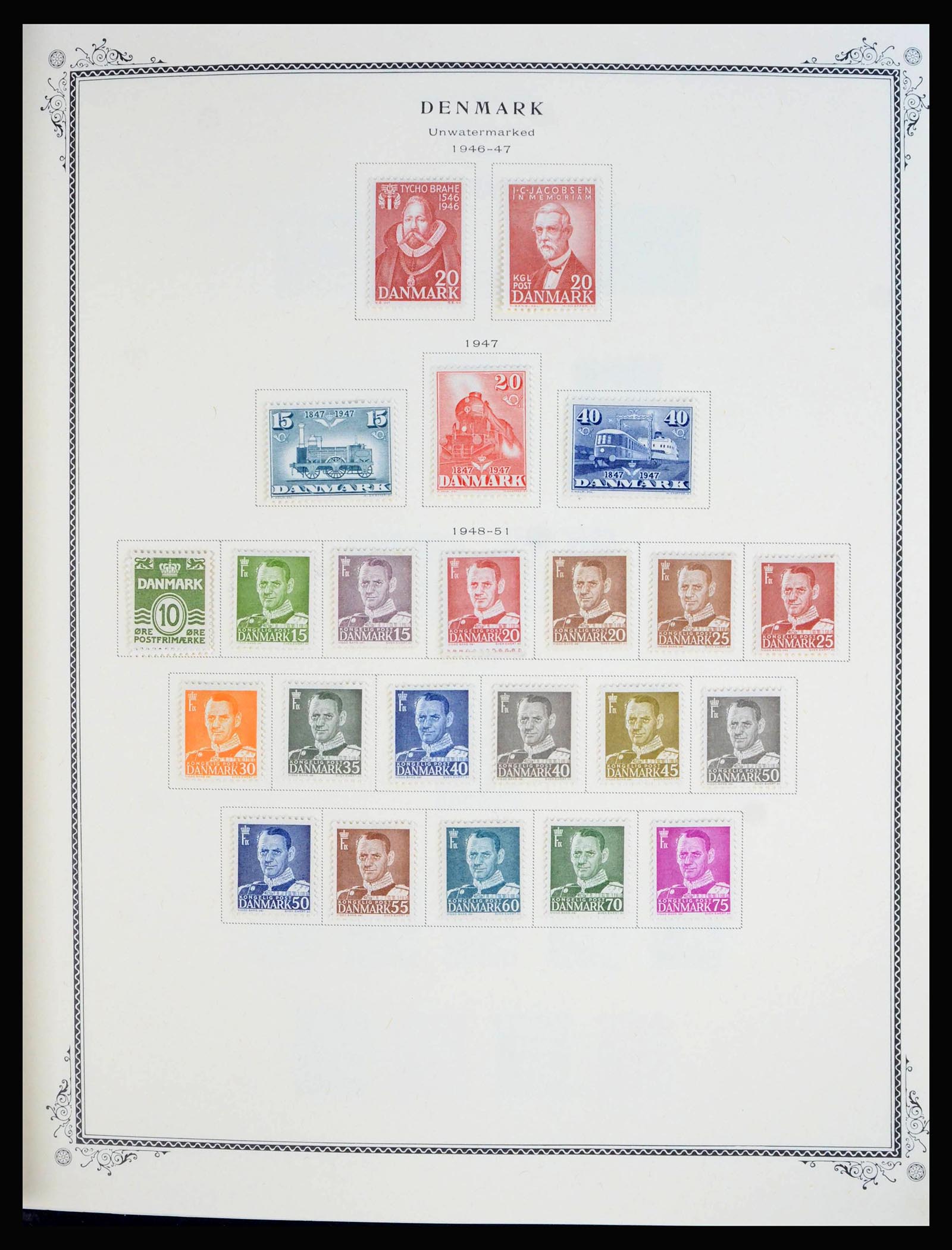 40043 0012 - Stamp collection 40043 Scandinavia 1851-2009.