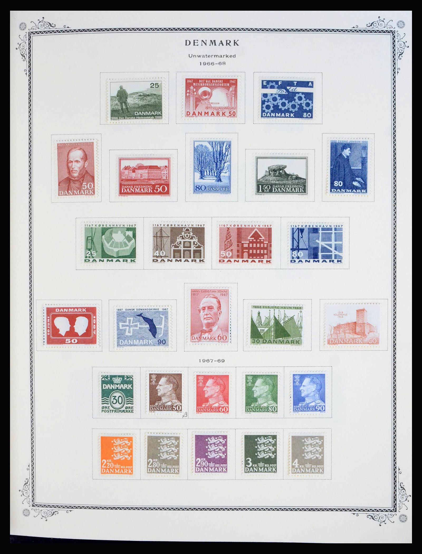 40043 0018 - Stamp collection 40043 Scandinavia 1851-2009.