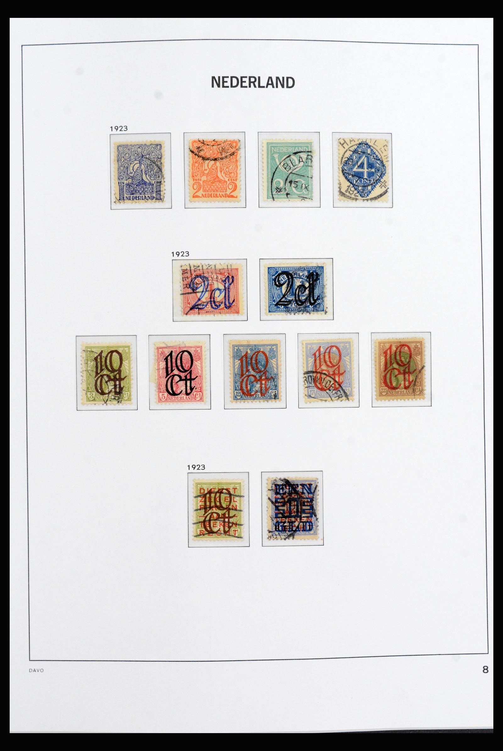 40060 0008 - Stamp collection 40060 Netherlands complete 1852-1945.