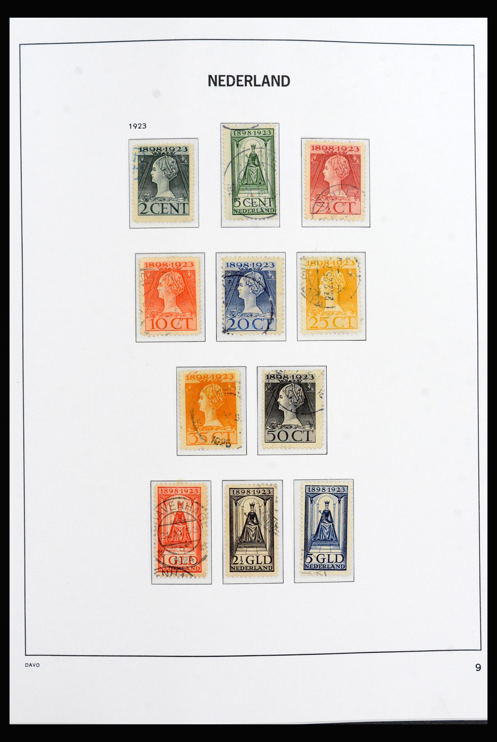 40060 0009 - Stamp collection 40060 Netherlands complete 1852-1945.