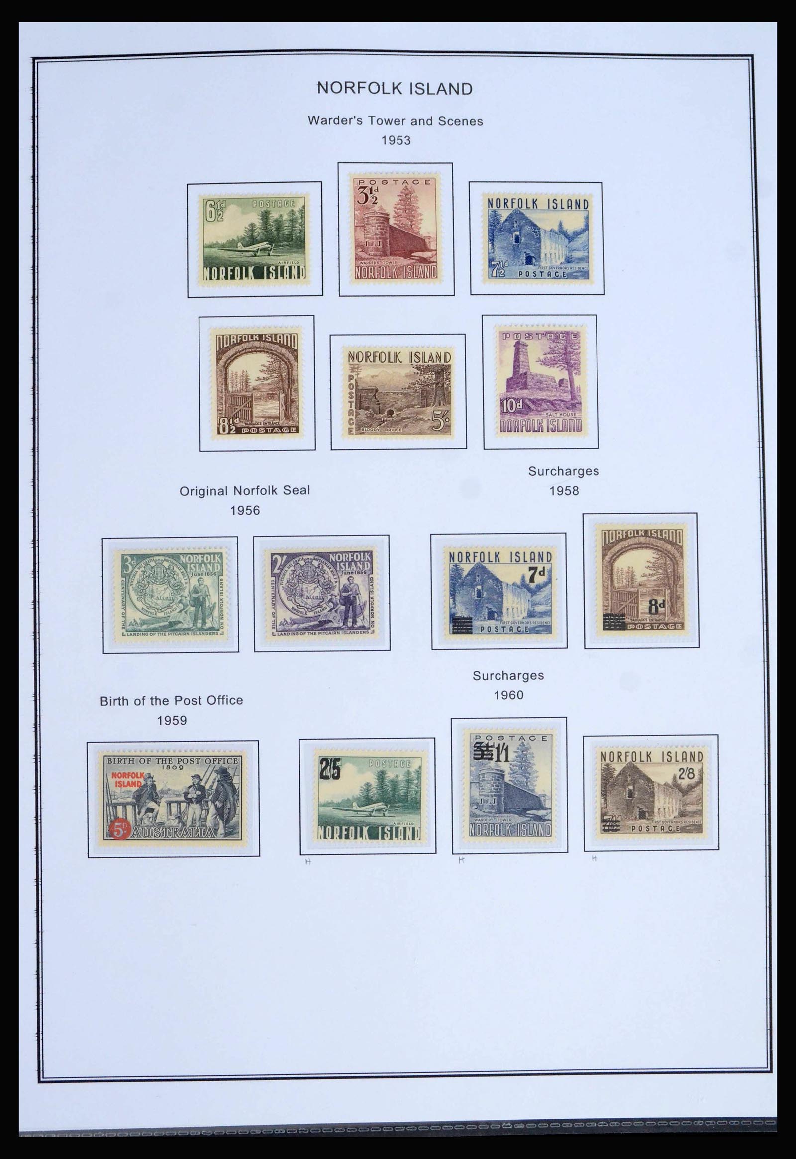 40067 0002 - Stamp collection 40067 Norfolk Islands 1947-1999.