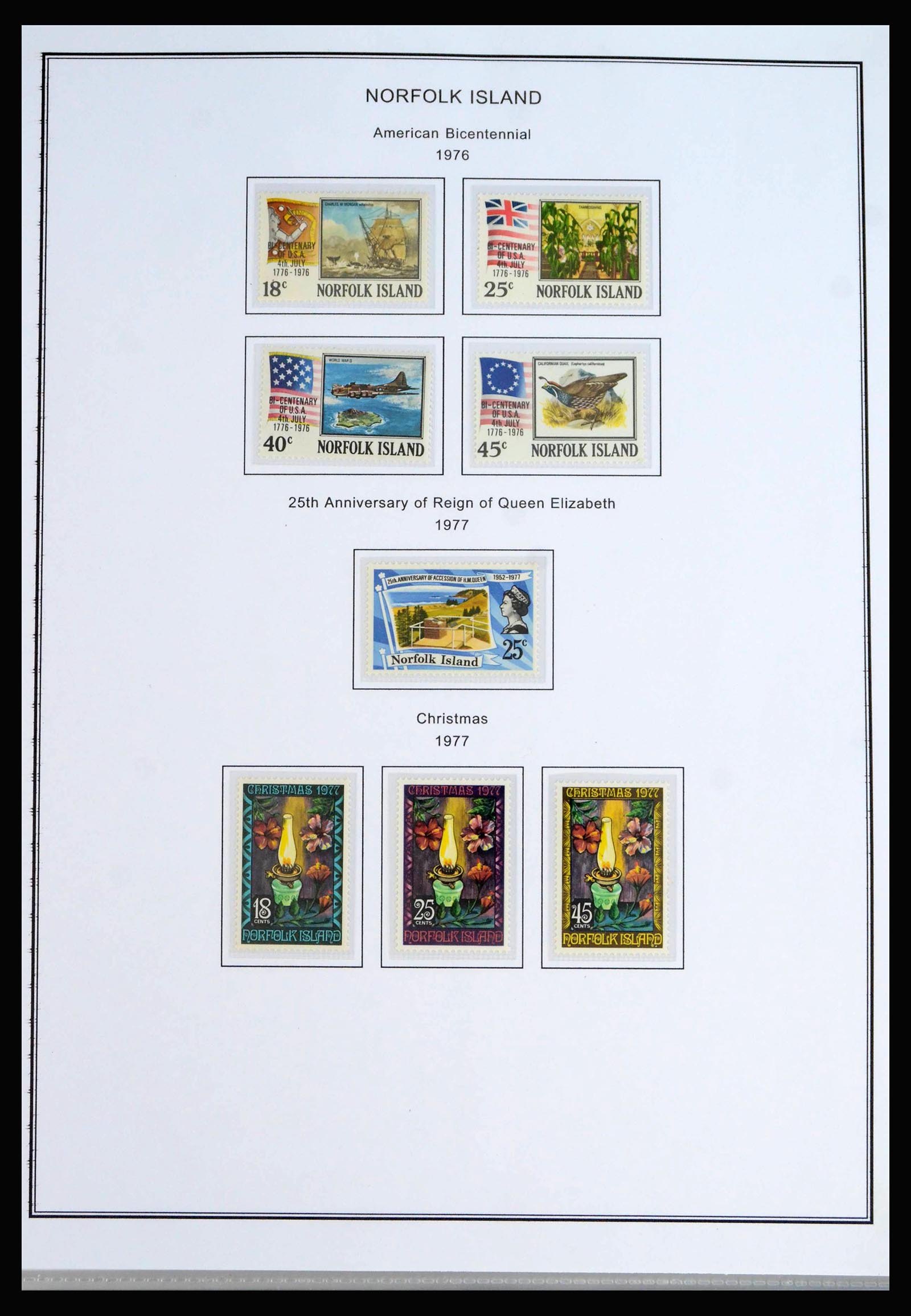 40067 0016 - Stamp collection 40067 Norfolk Islands 1947-1999.