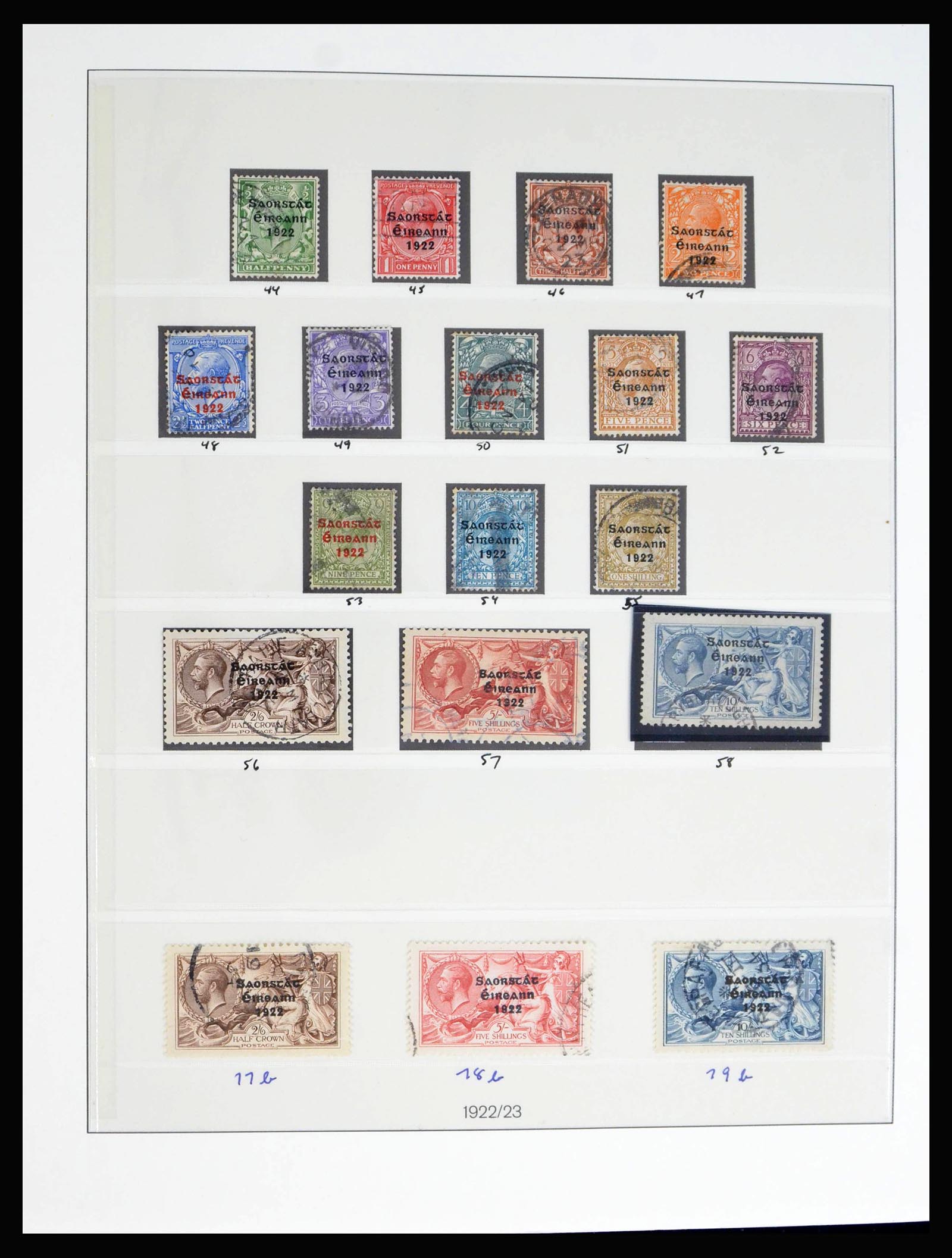 40076 0003 - Stamp collection 40076 Ireland 1922-1984.