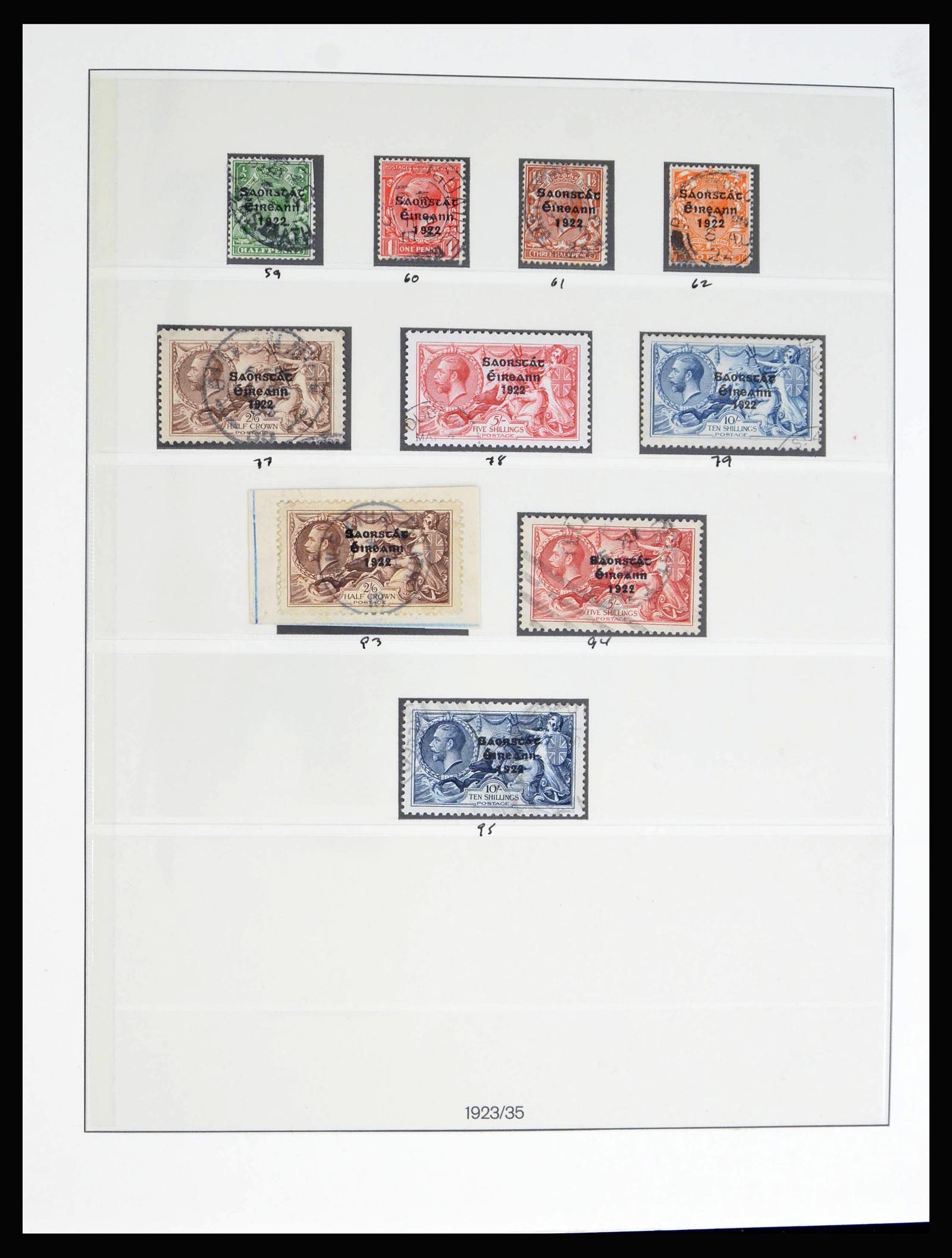 40076 0004 - Stamp collection 40076 Ireland 1922-1984.