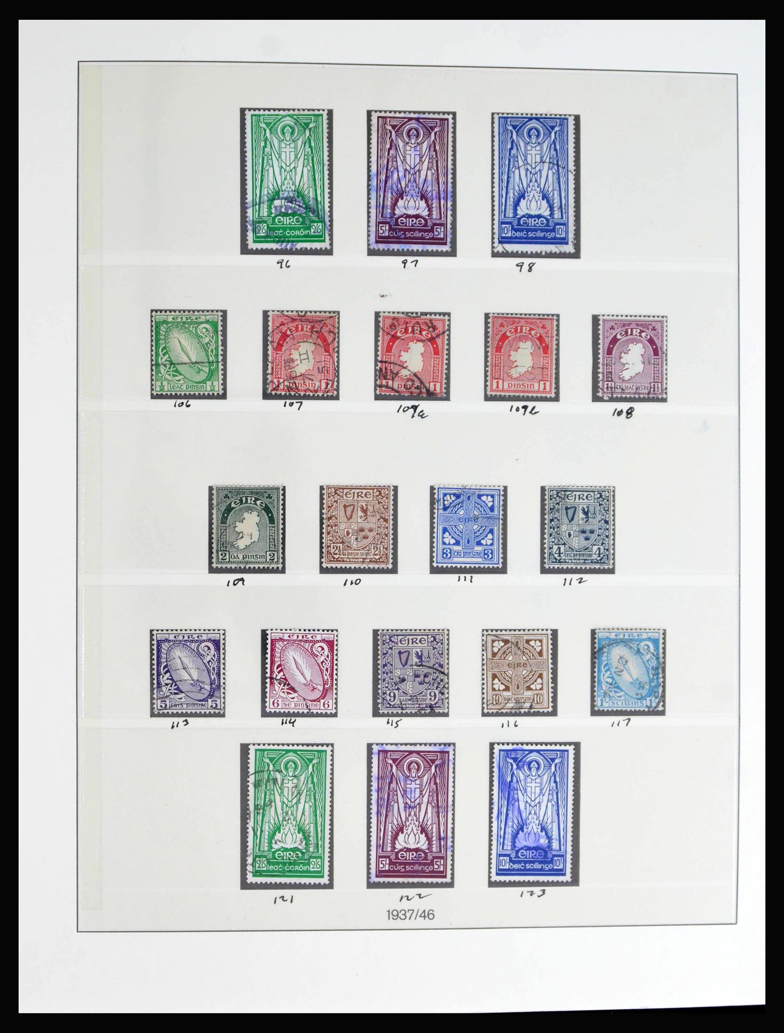 40076 0007 - Stamp collection 40076 Ireland 1922-1984.