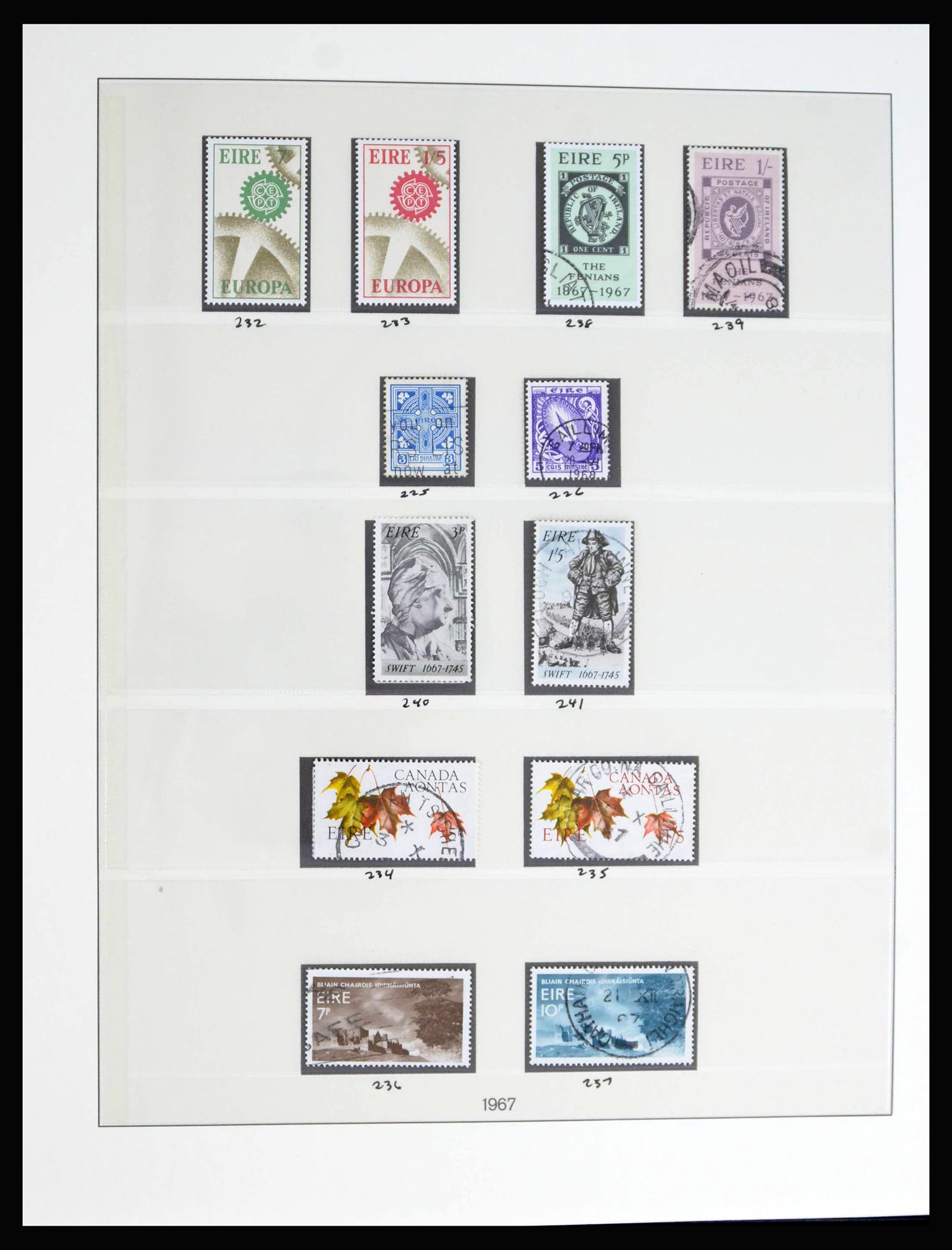 40076 0017 - Stamp collection 40076 Ireland 1922-1984.