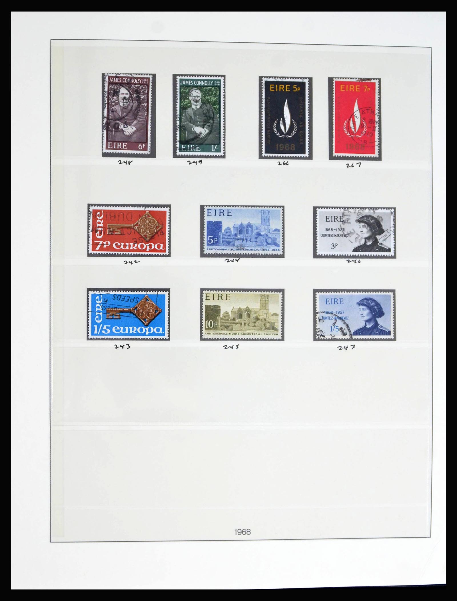 40076 0018 - Stamp collection 40076 Ireland 1922-1984.