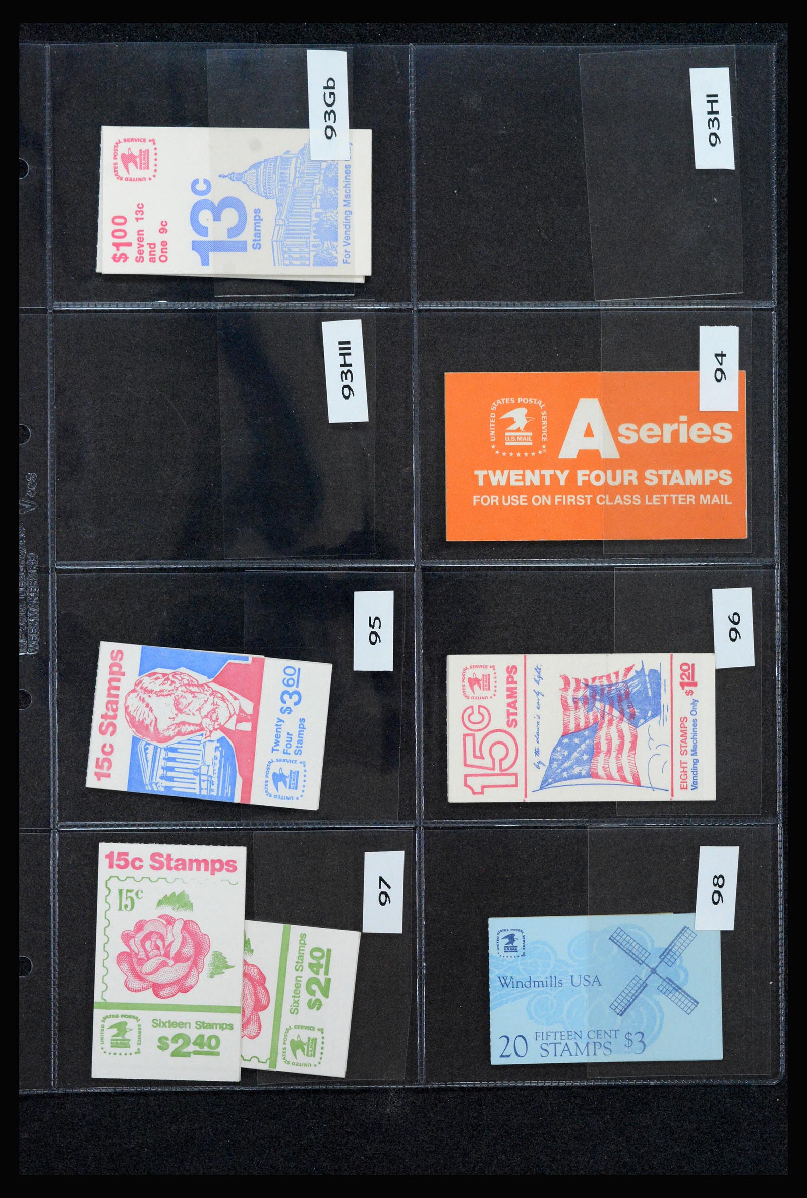 40083 0007 - Stamp collection 40083 USA stamp booklets 1943-2012.