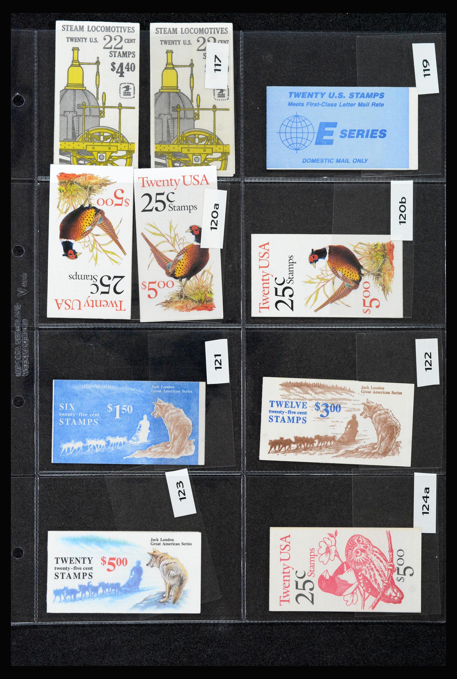 40083 0017 - Stamp collection 40083 USA stamp booklets 1943-2012.