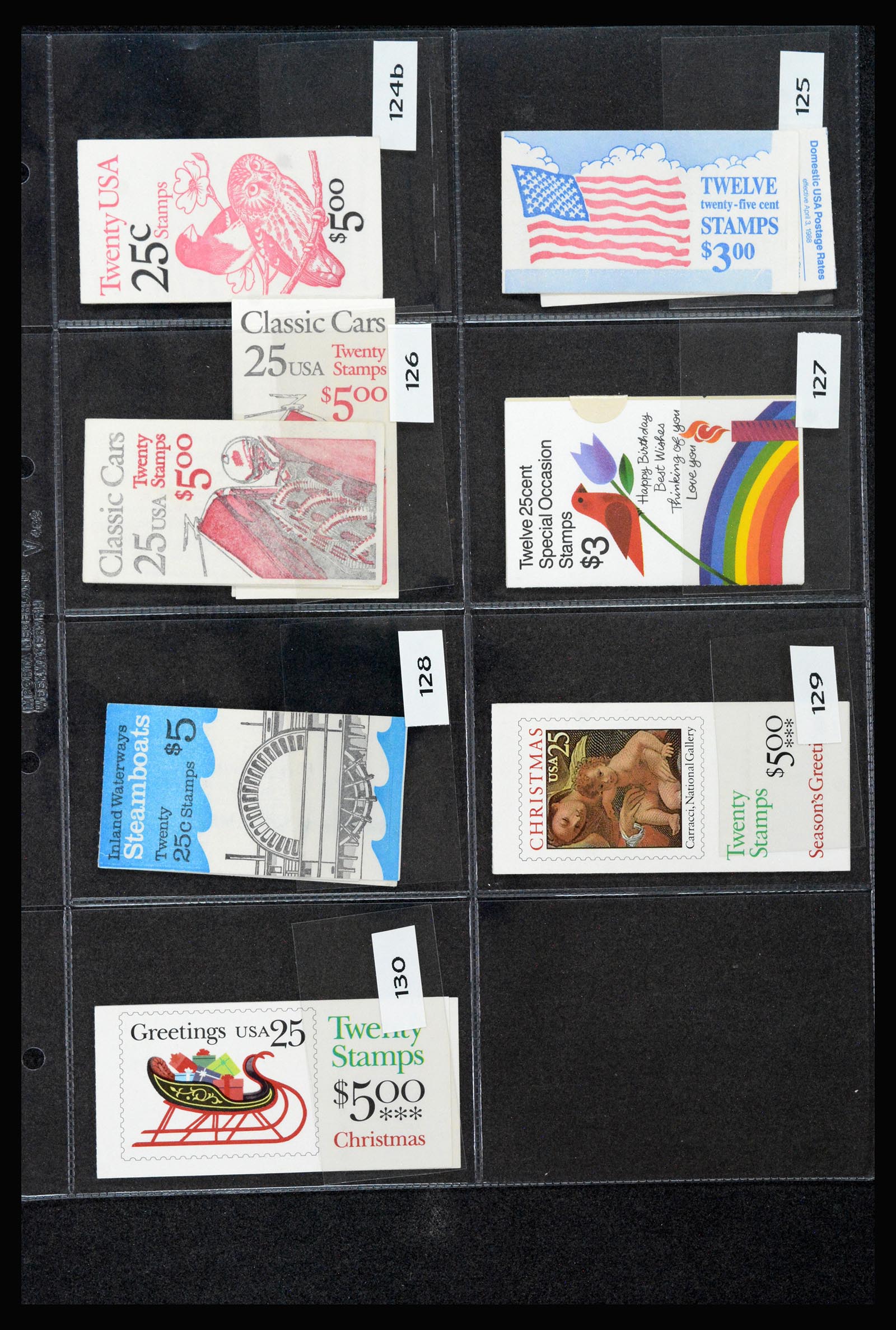 40083 0019 - Stamp collection 40083 USA stamp booklets 1943-2012.