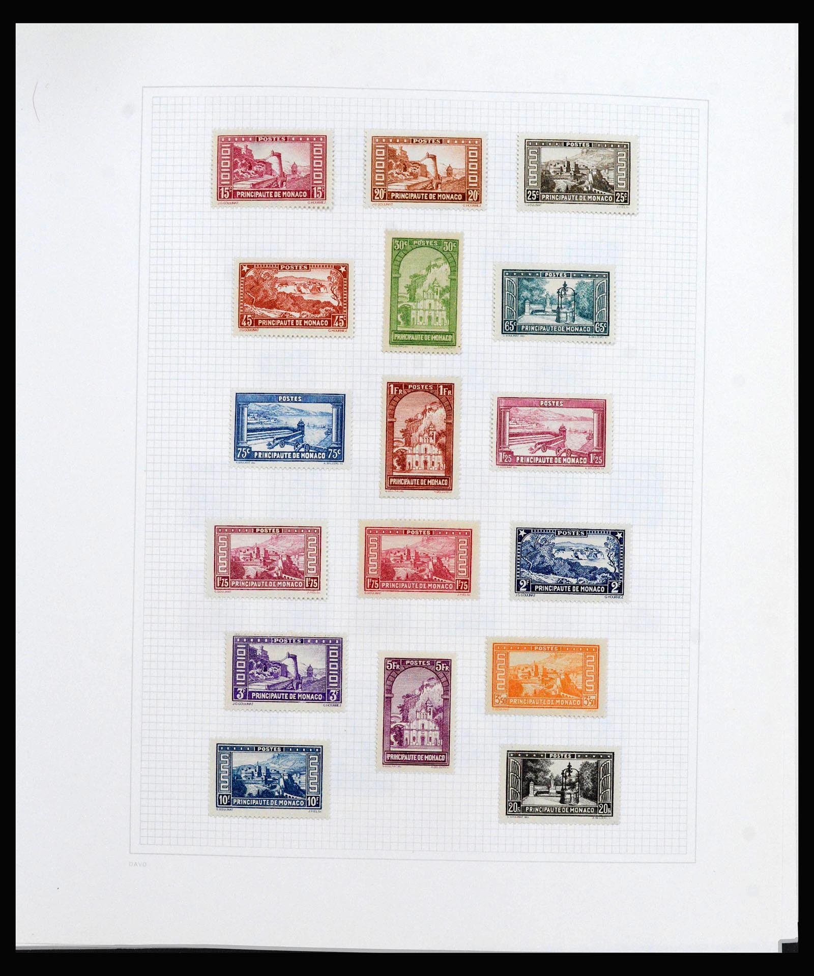 40084 0007 - Stamp collection 40084 Monaco 1885-1998.