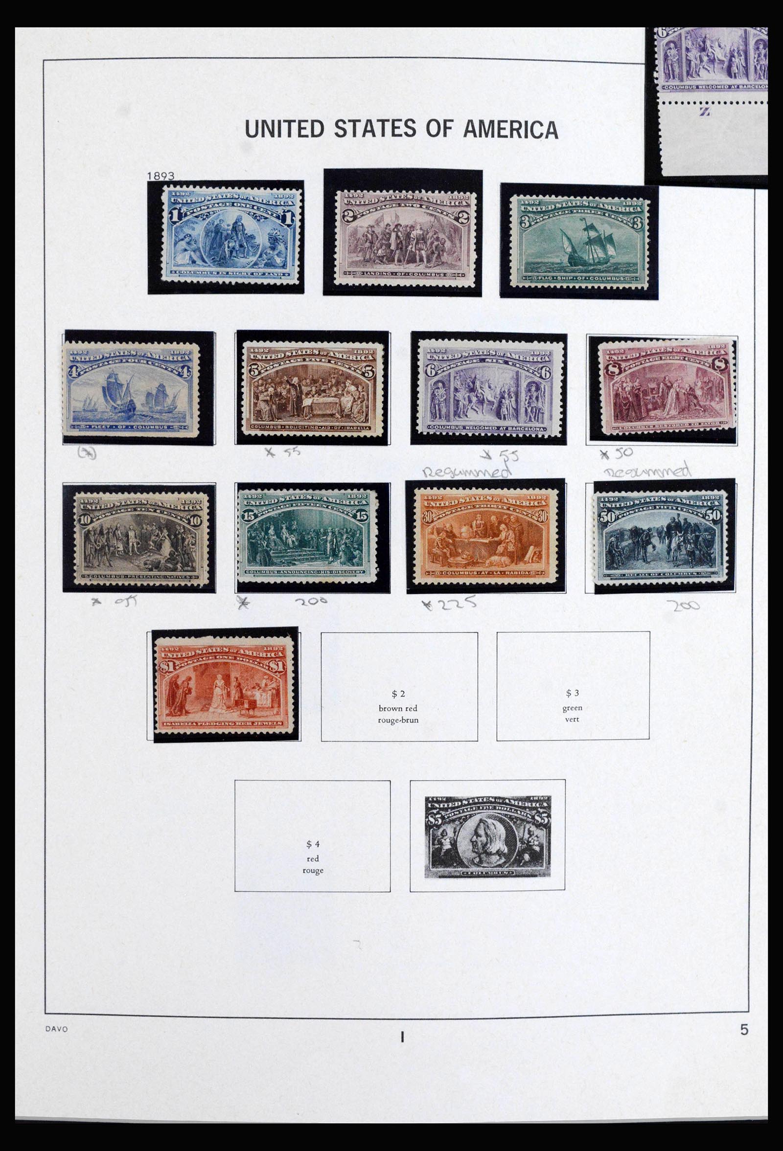 40085 0006 - Stamp collection 40085 USA 1851-1969.