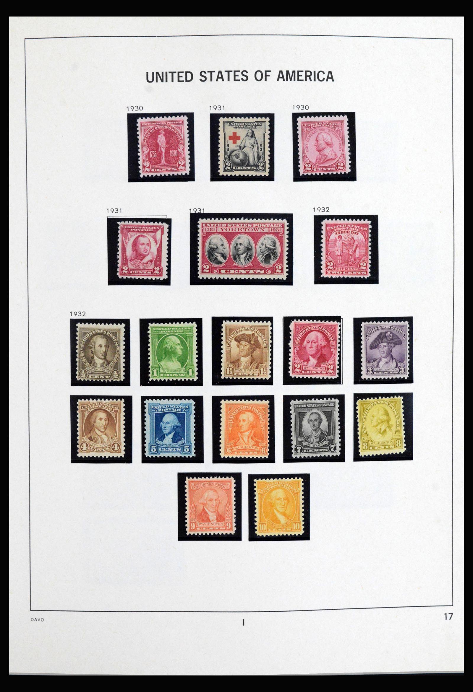 40085 0019 - Stamp collection 40085 USA 1851-1969.