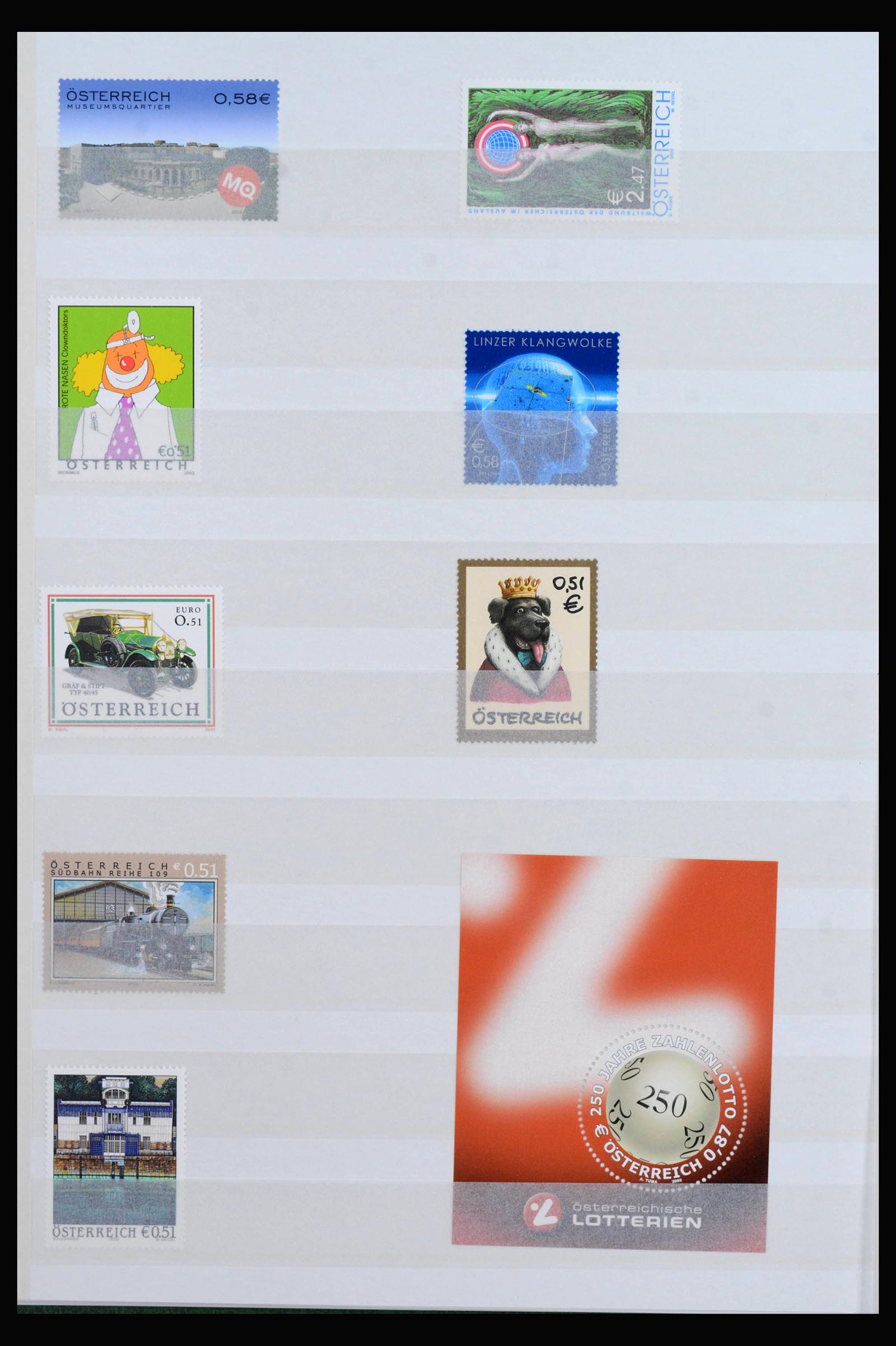 40087 0002 - Stamp collection 40087 Austria 2003-2007.