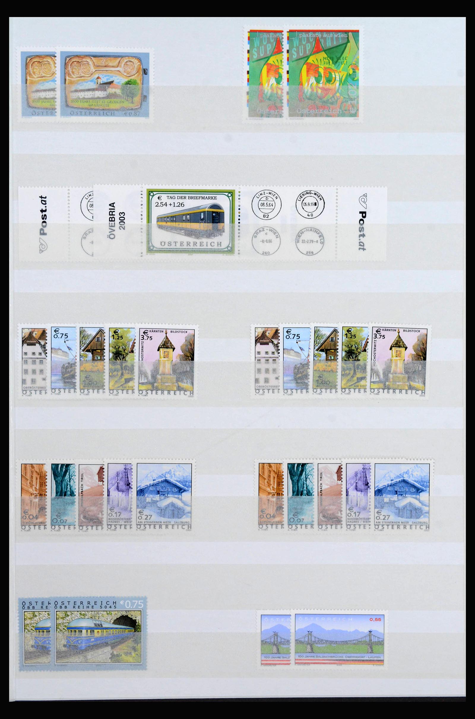 40087 0005 - Stamp collection 40087 Austria 2003-2007.