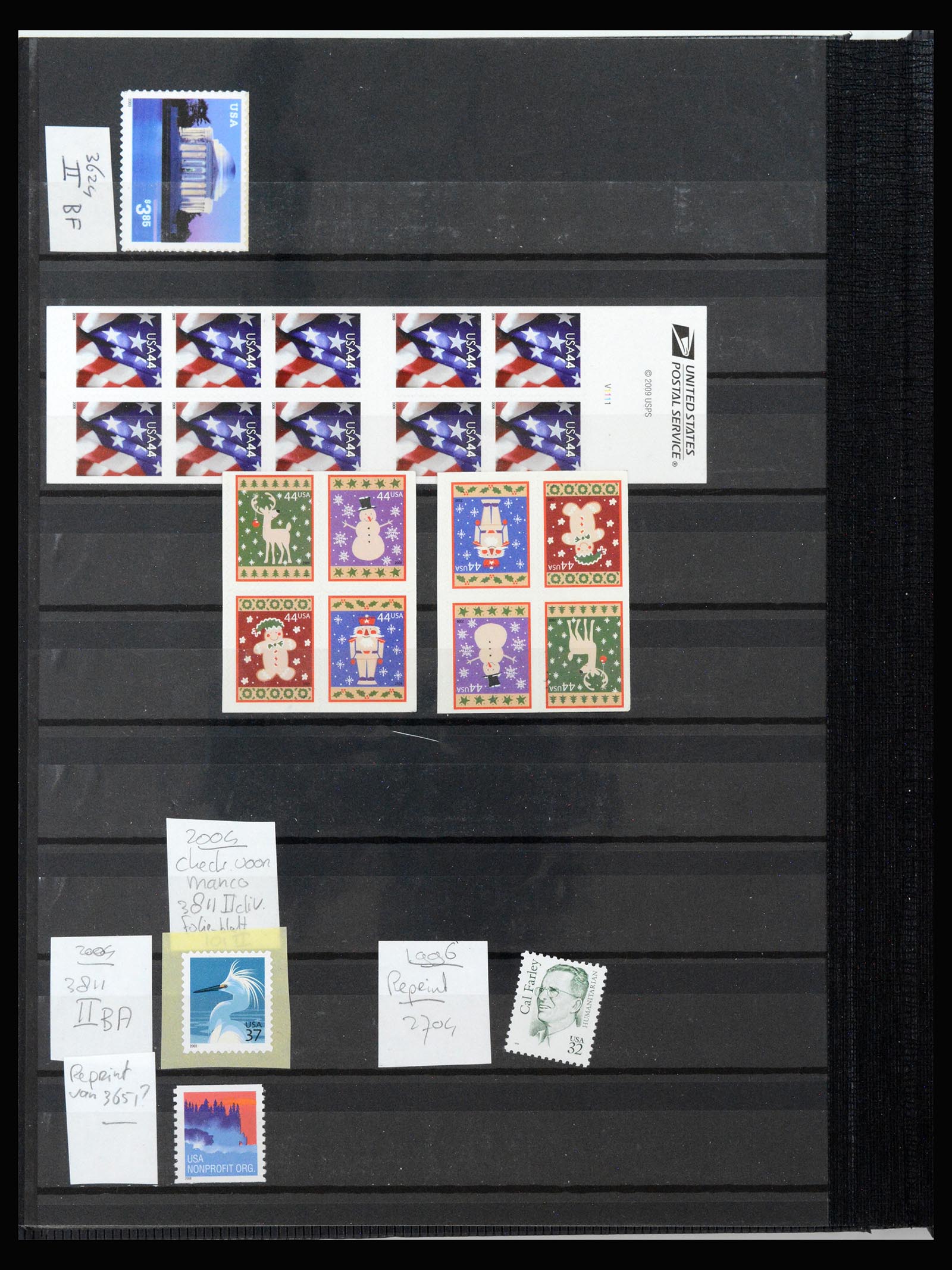 40096 0016 - Stamp collection 40096 USA varieties 1954-2012.