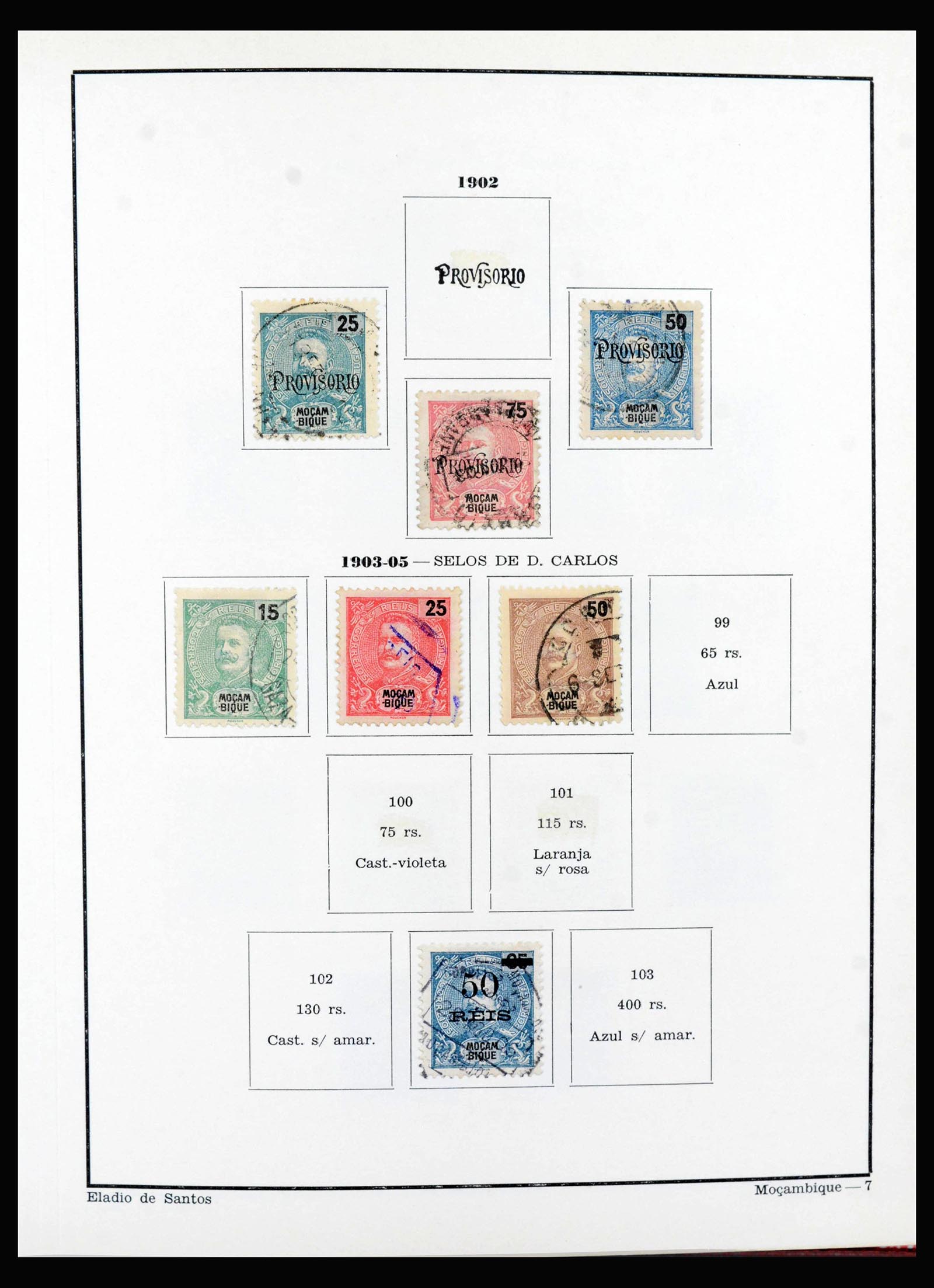 40098 0007 - Stamp collection 40098 Portuguese colonies 1876-1973.