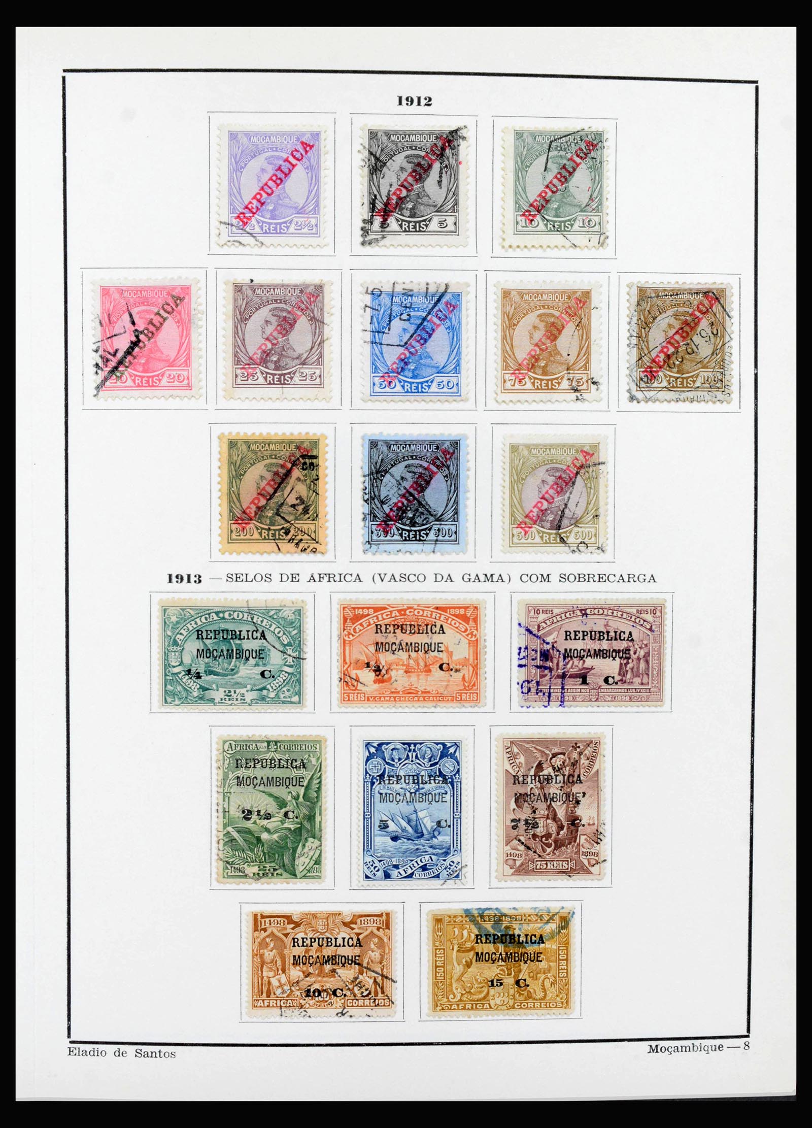 40098 0009 - Stamp collection 40098 Portuguese colonies 1876-1973.